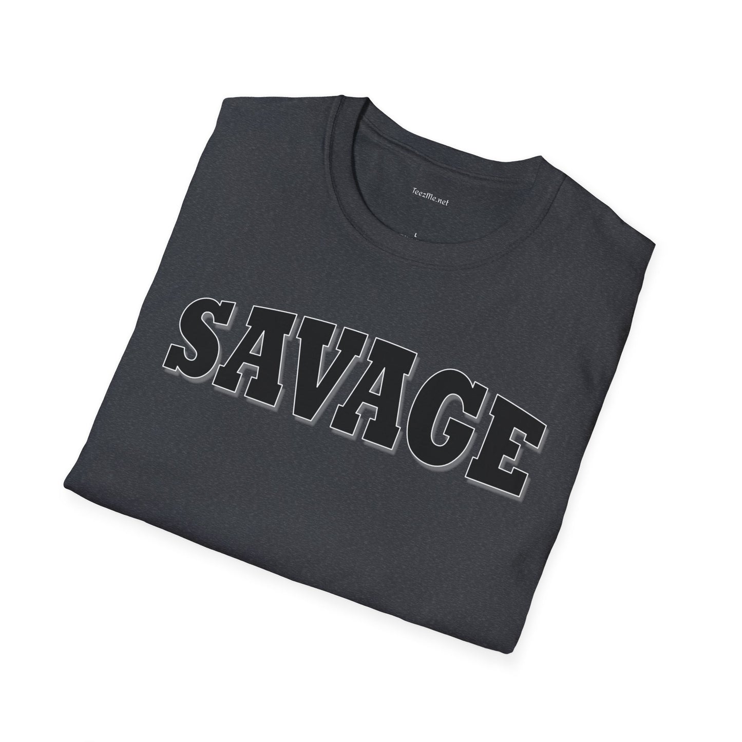 SAVAGE - Unisex Softstyle T-Shirt 100% Cotton Graphic
