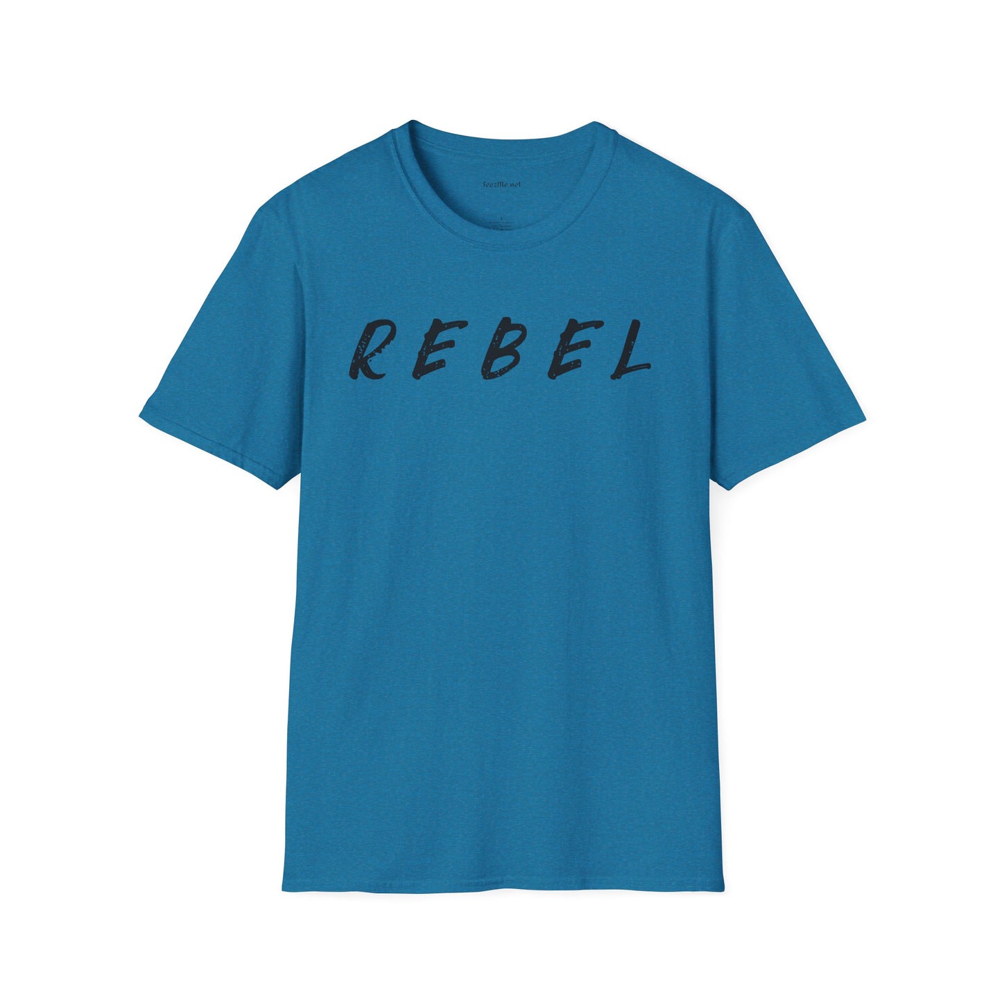 REBEL (black text) Unisex Softstyle T-Shirt 100% Cotton Graphic