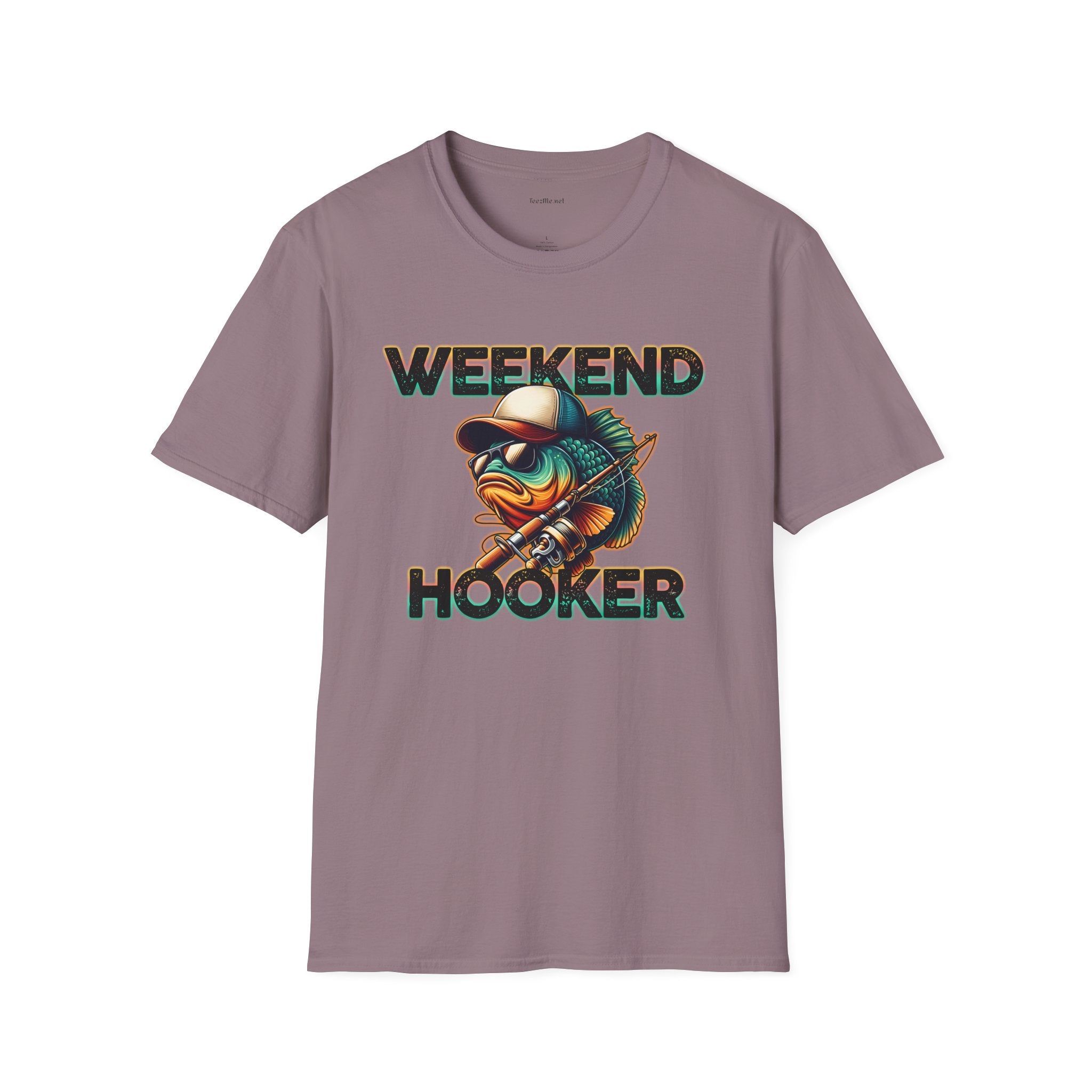 Weekend Hooker  - Unisex Softstyle T-Shirt 100% Cotton Graphic