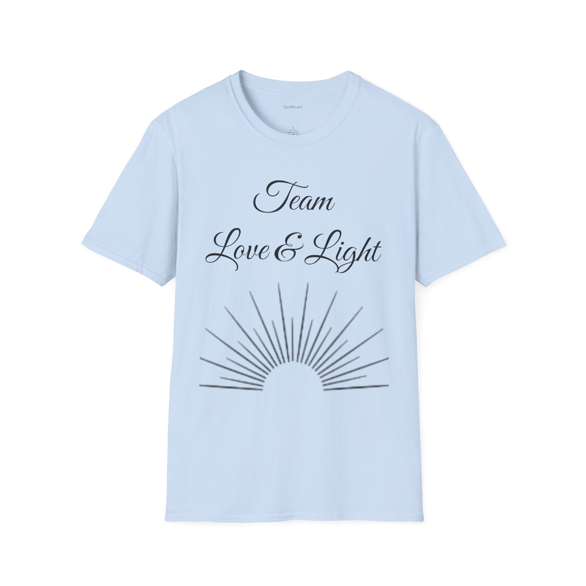 Team Love & Light - Unisex Softstyle T-Shirt 100% Cotton Graphic
