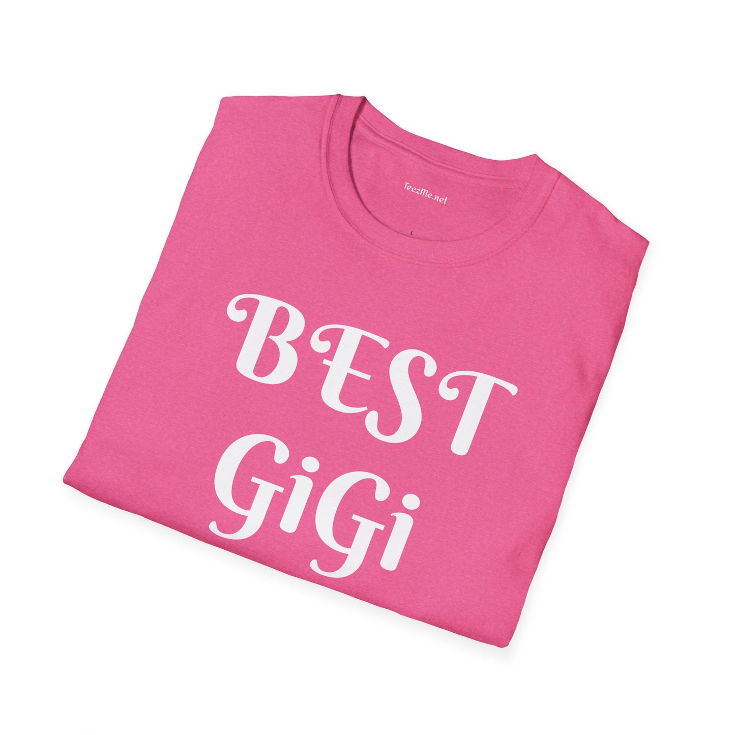 Best GiGi ever - Unisex Softstyle T-Shirt 100% Cotton Graphic