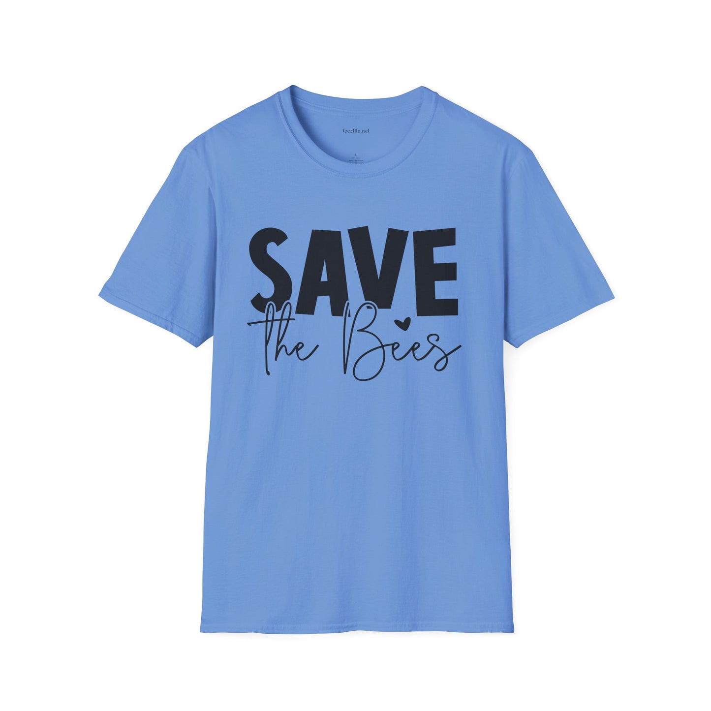 Save The Bees 03 Unisex Soft Style T-Shirt 100% Cotton Graphic