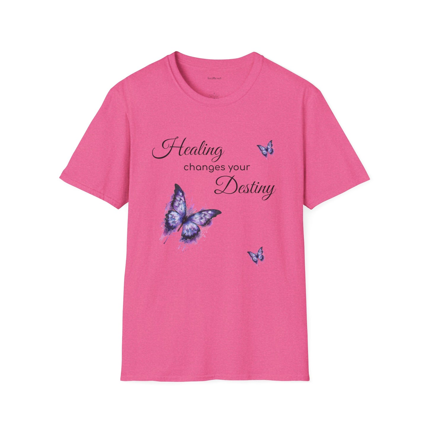 Healing changes your Destiny Unisex Softstyle T-Shirt 100% Cotton Graphic