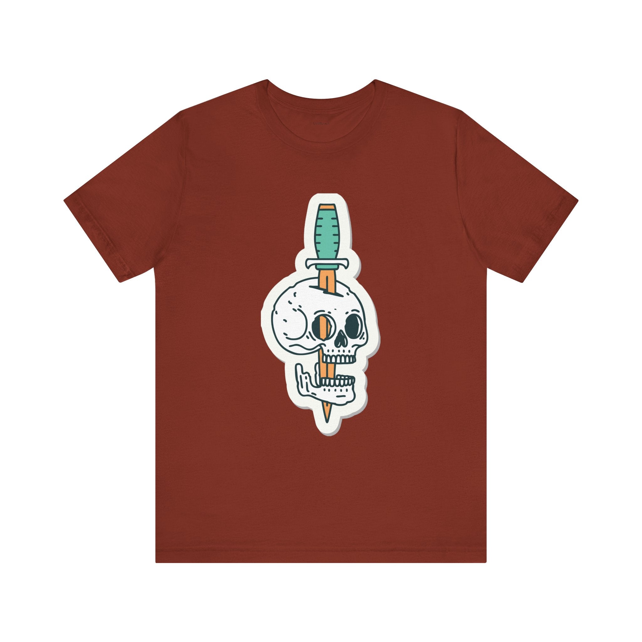 Skull dagger - Unisex Jersey Short Sleeve Tee