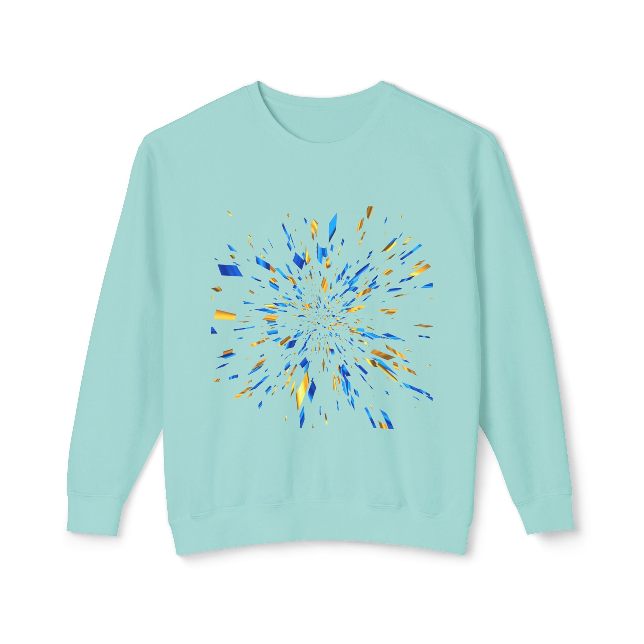 Burst - Unisex Lightweight Crewneck Sweatshirt