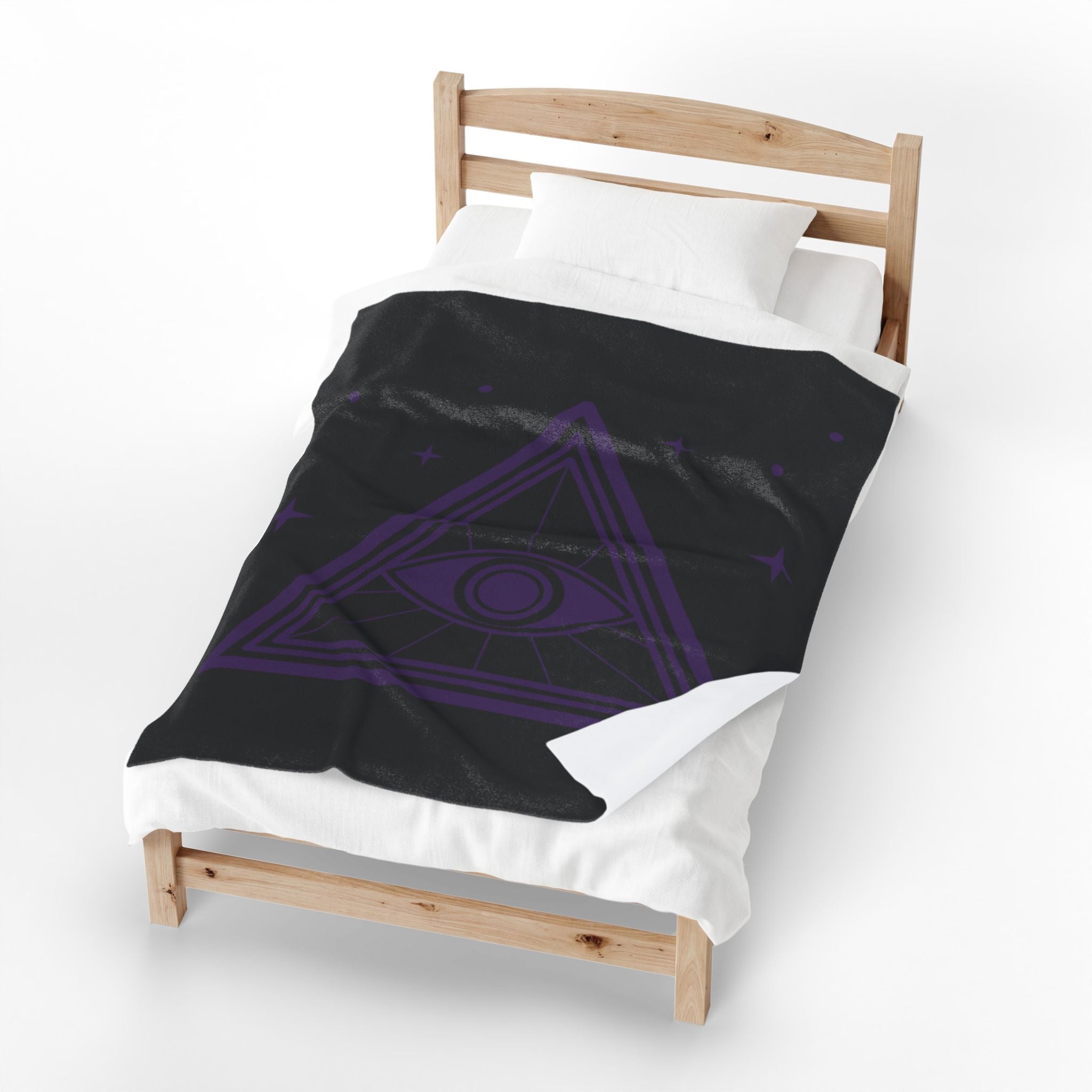 Protective Eye Velveteen Plush Blanket