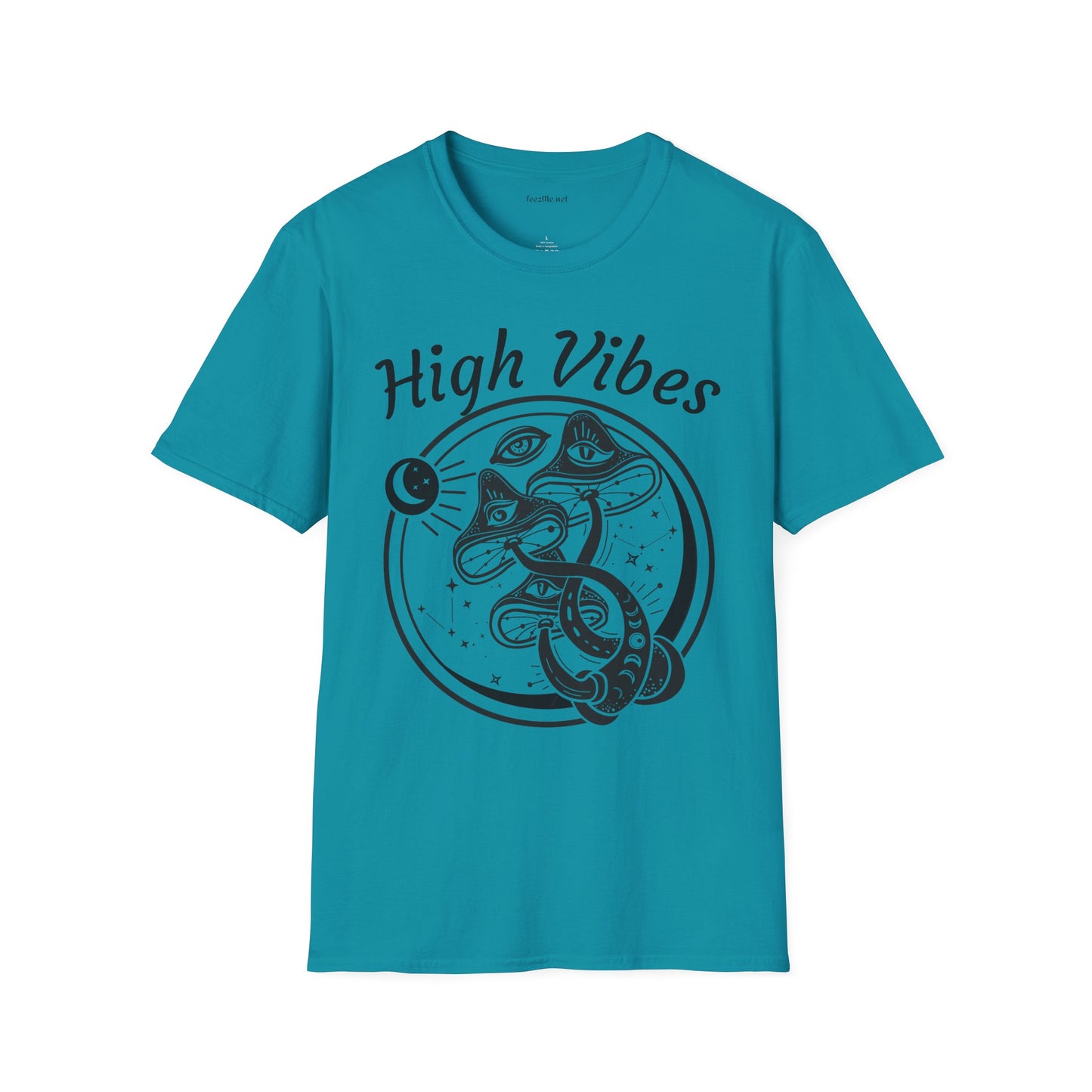 High Vibes Unisex Softstyle T-Shirt 100% Cotton Graphic