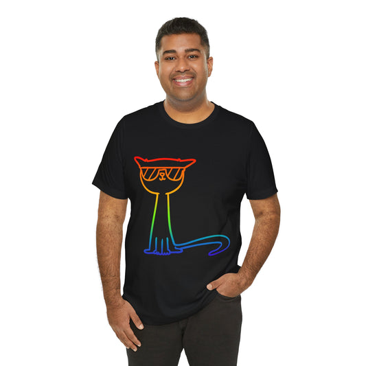 Cool Cat - Unisex Jersey Short Sleeve Tee