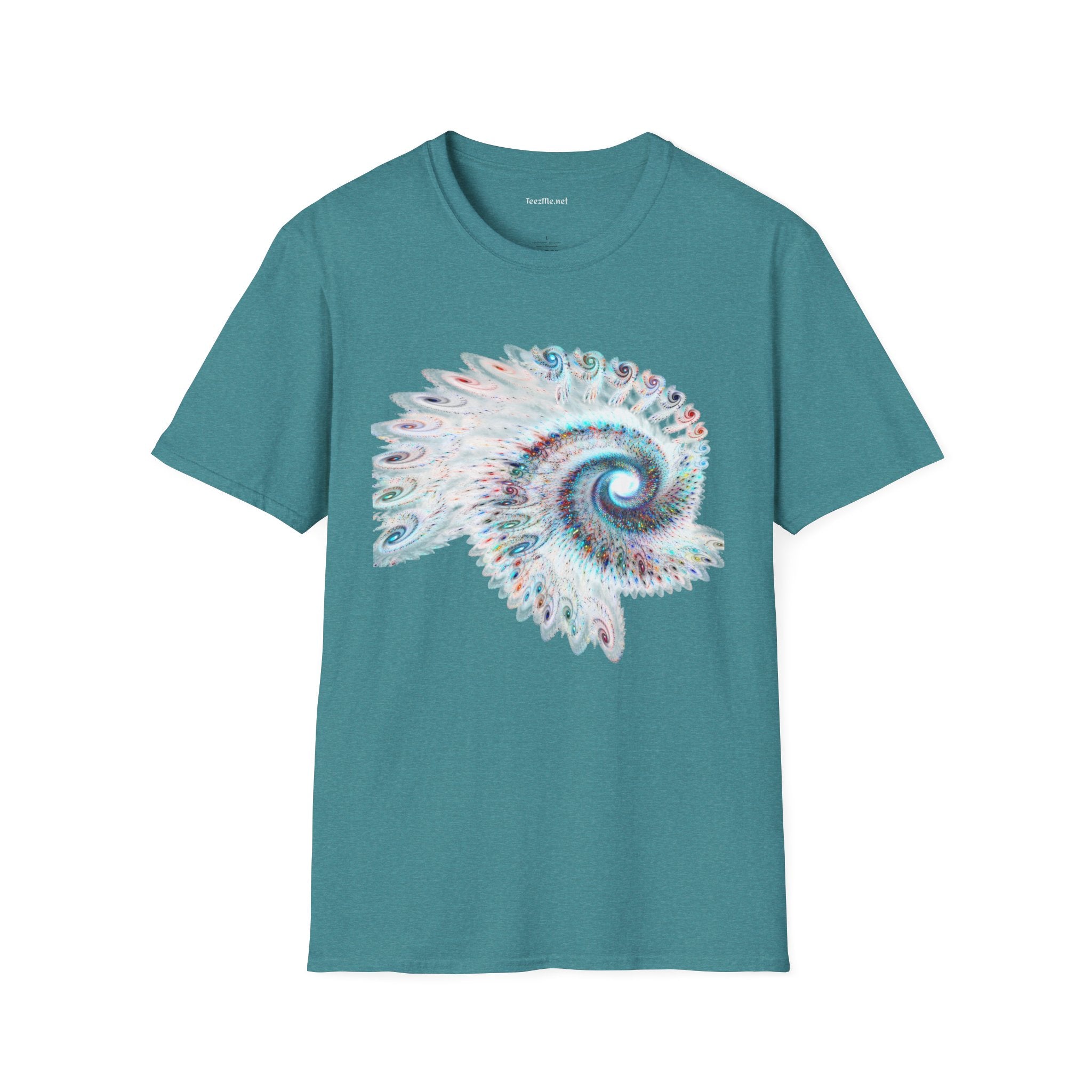 Abstract Spiral - Unisex  Softstyle T-Shirt 100% Cotton Graphic