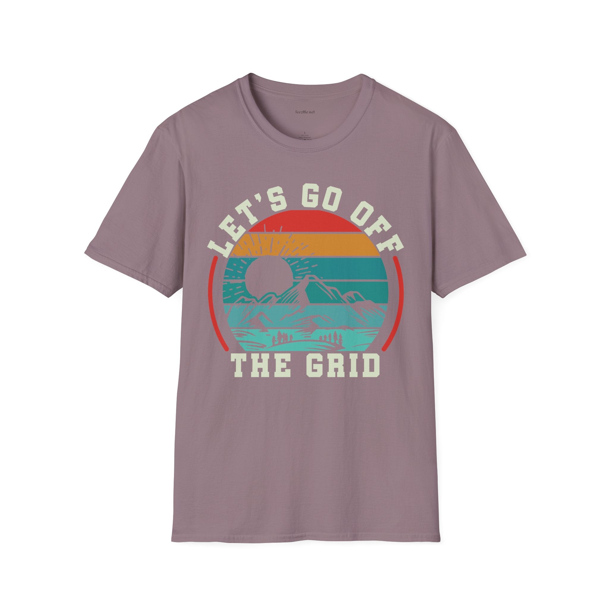 Off Grid - Unisex Softstyle T-Shirt 100% Cotton Graphic