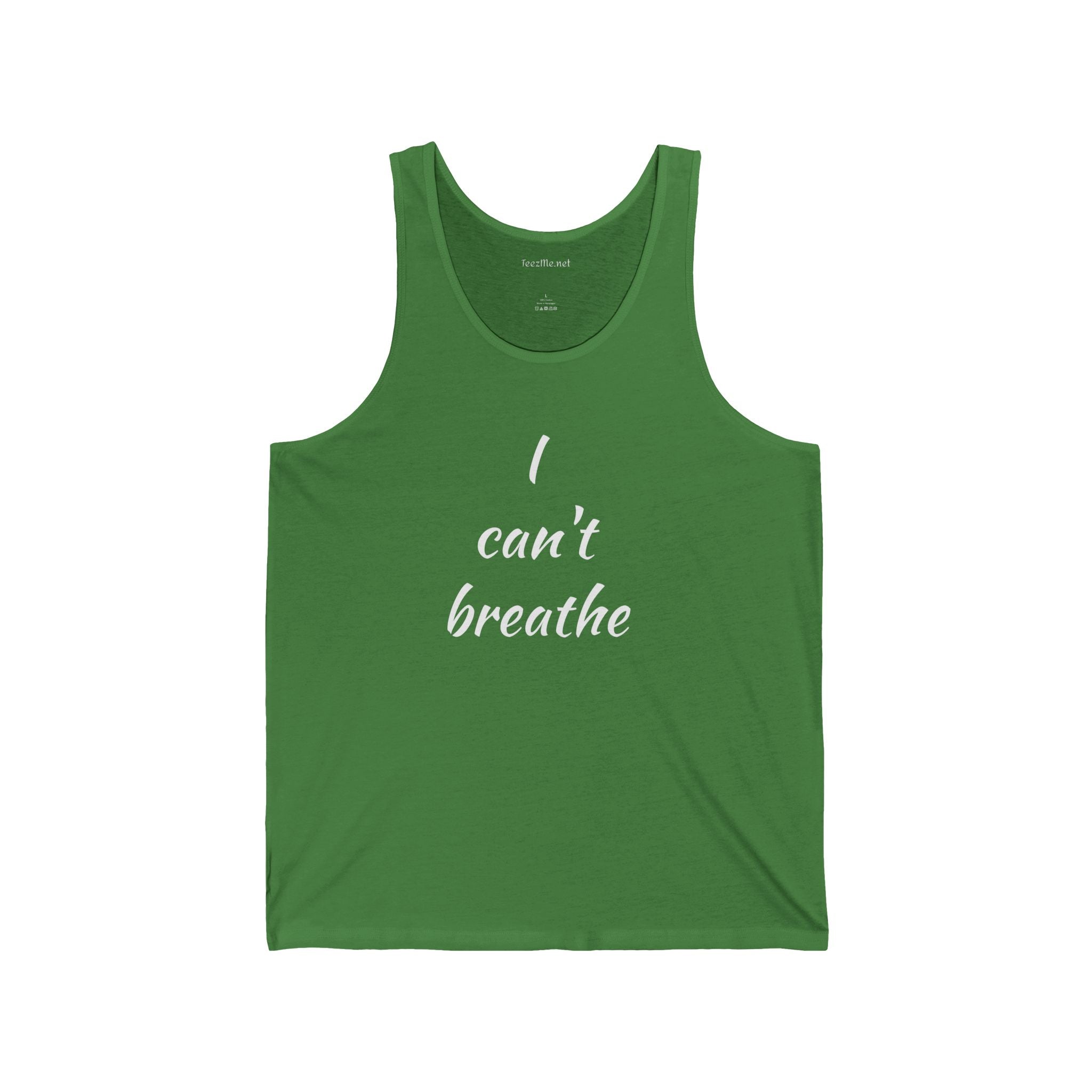 I can't breathe - Unisex Jersey Tank