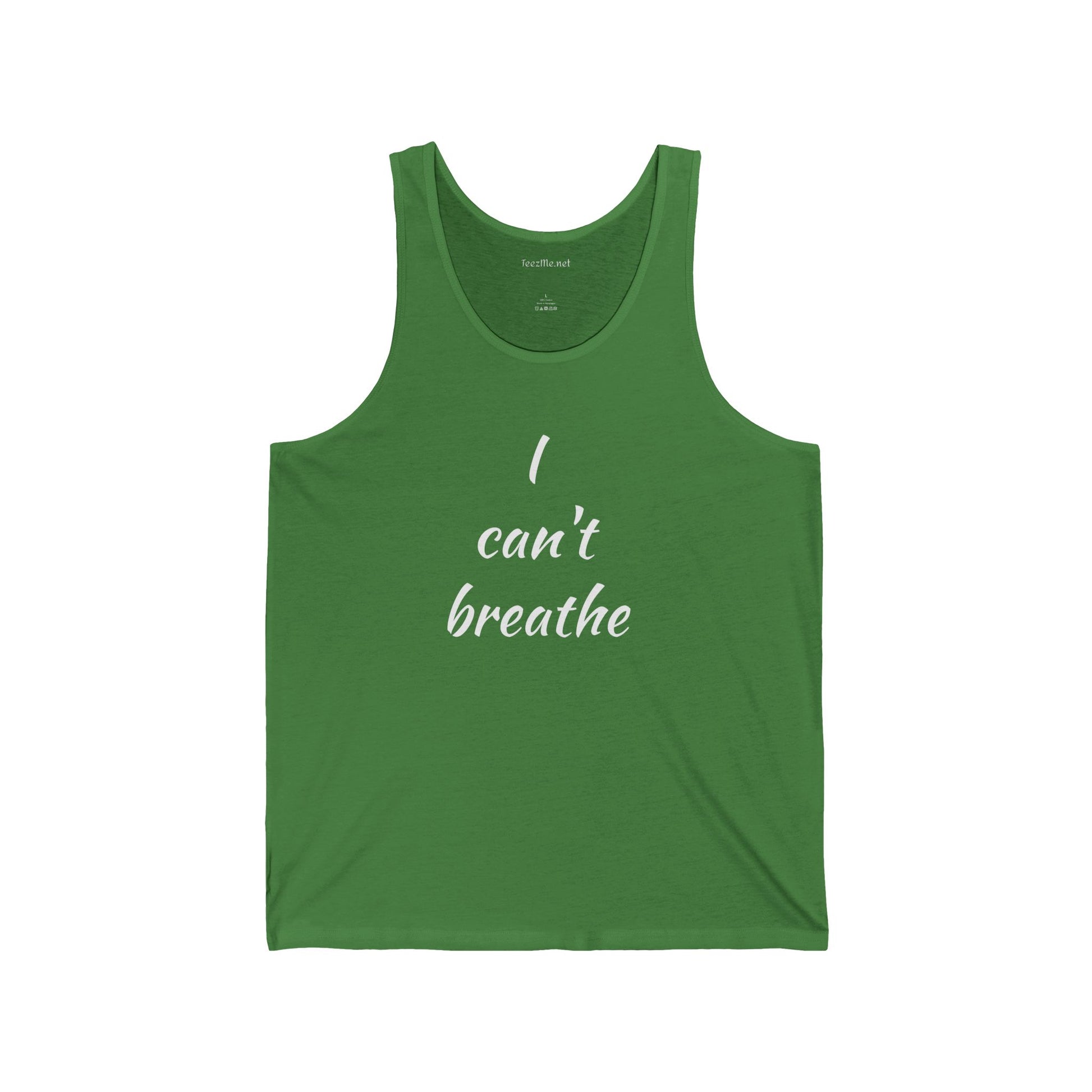 I can't breathe - Unisex Jersey Tank