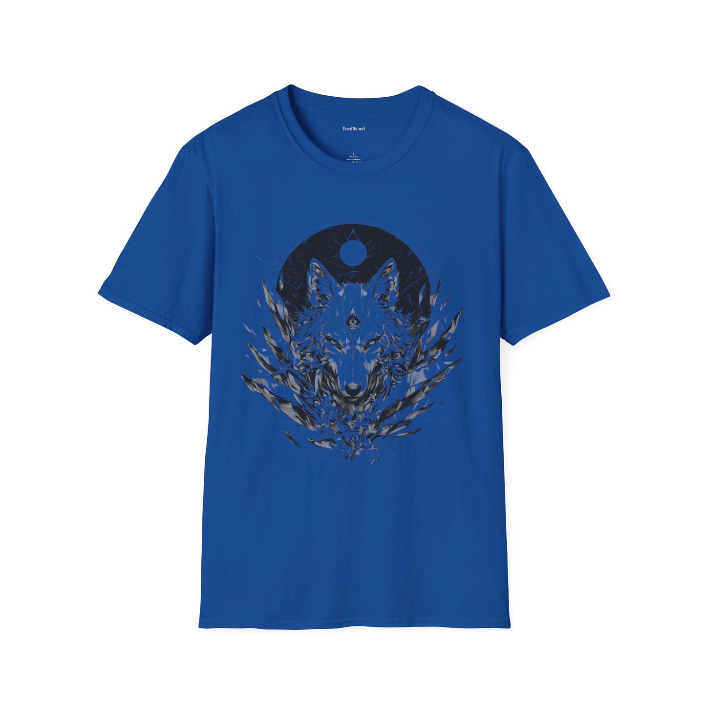 Wolf Spirit - Unisex Softstyle T-Shirt 100% Cotton Graphic