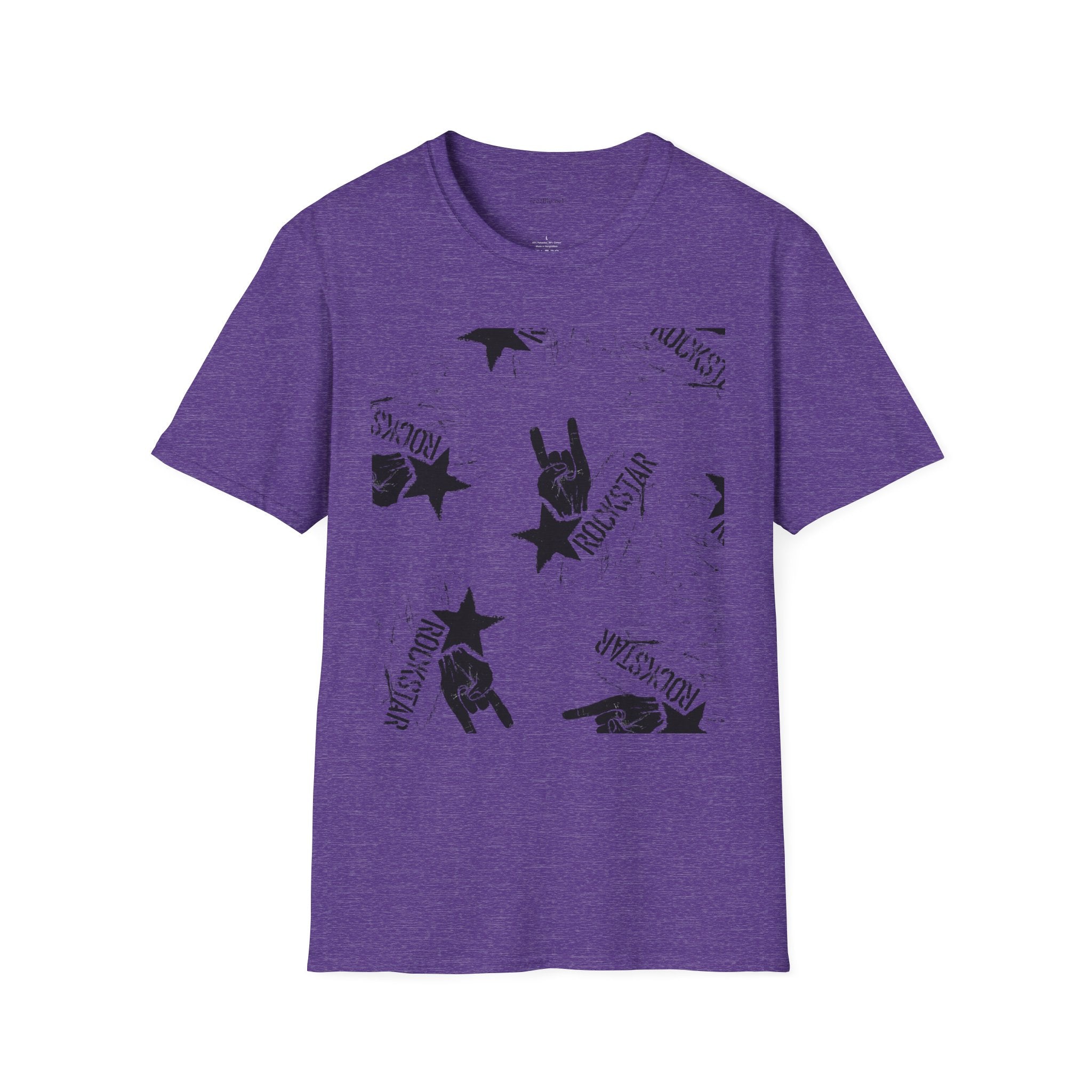 ROCK STAR illustation - Unisex Softstyle T-Shirt 100% Cotton Graphic
