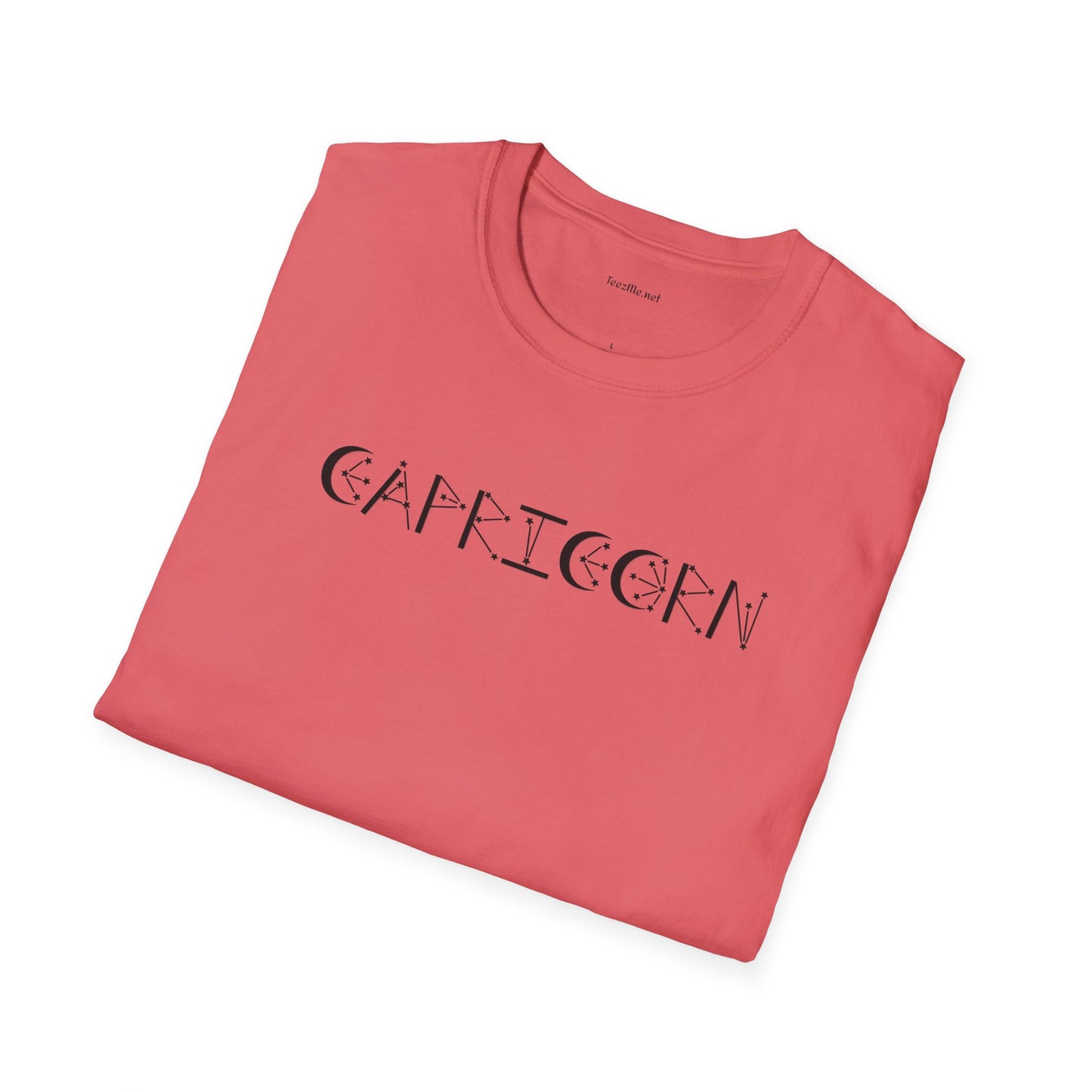Capricorn Zodiac - Unisex Softstyle T-Shirt 100% Cotton Graphic
