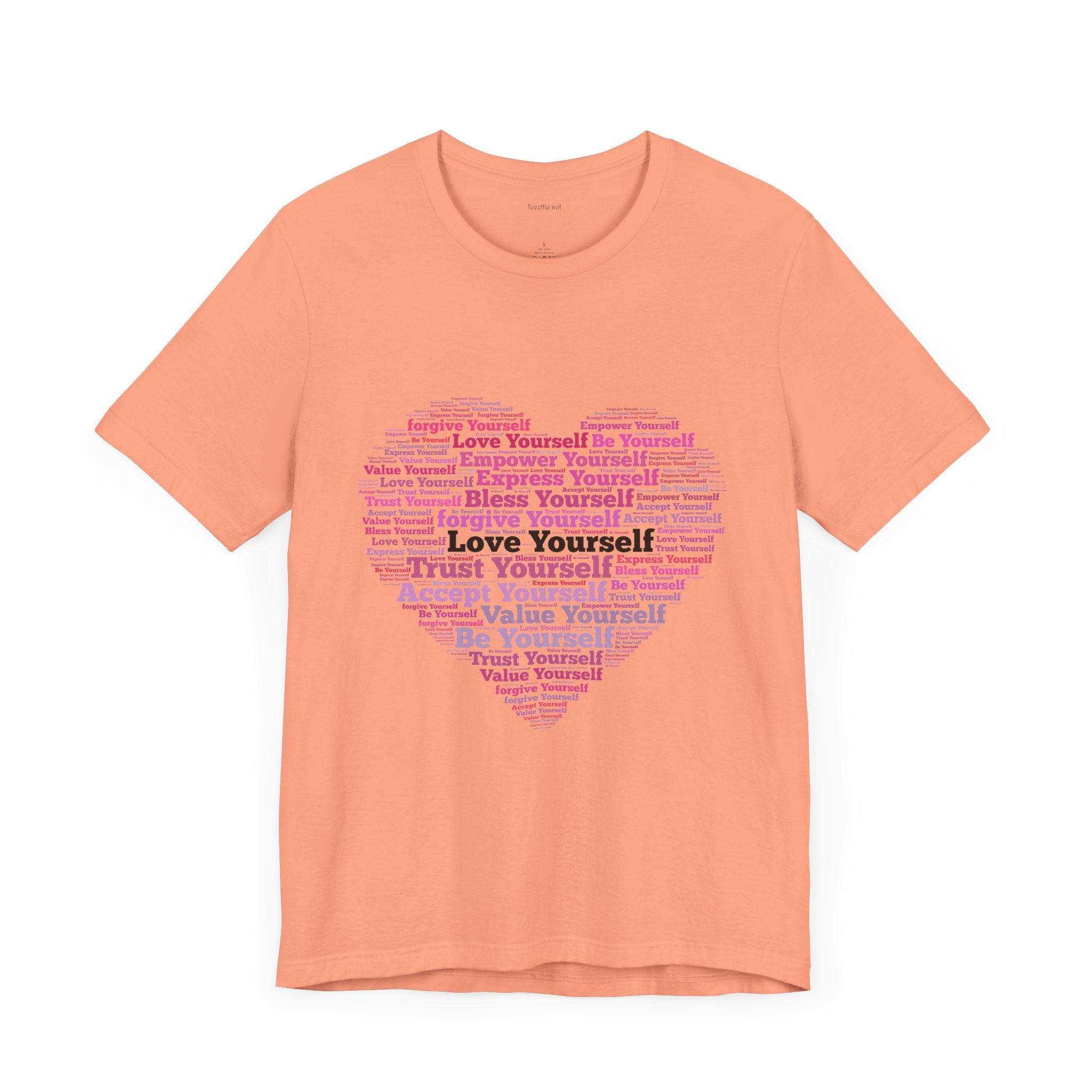 Love - Trust - Accept Yourself- Unisex Jersey Short Sleeve Tee