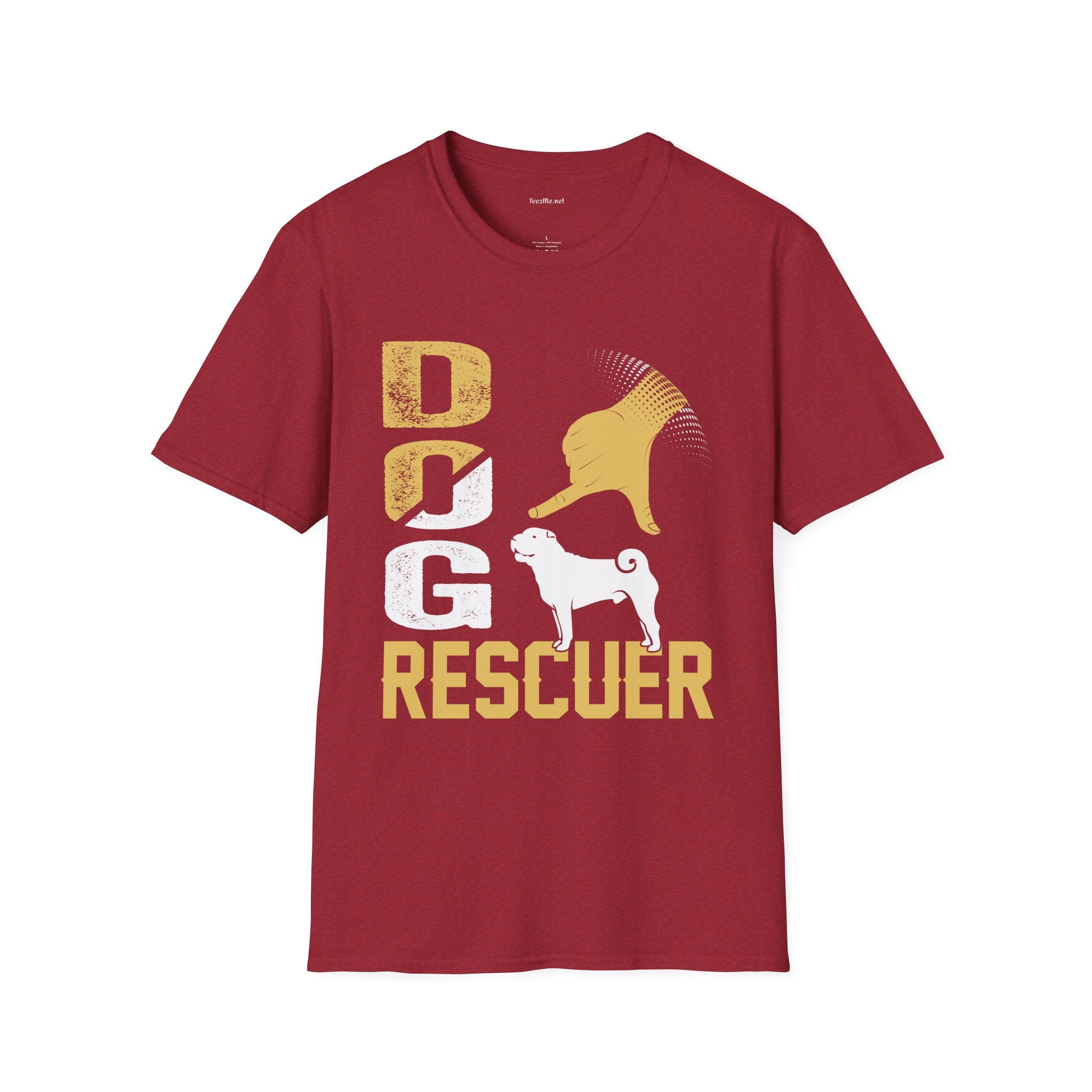 Dog Rescuer T-Shirt — Rescue Dog Adoption Advocate Tee