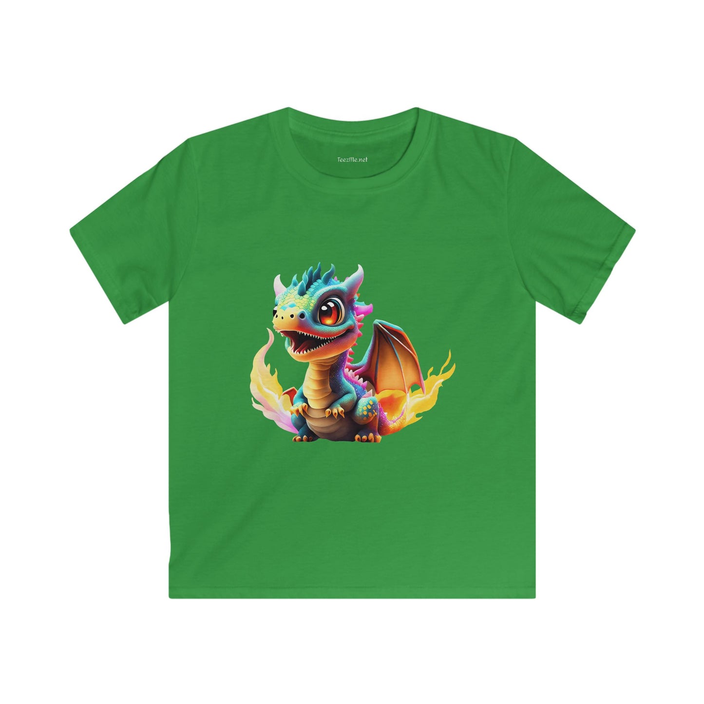 Colorful Dragon - Softstyle Tee Children