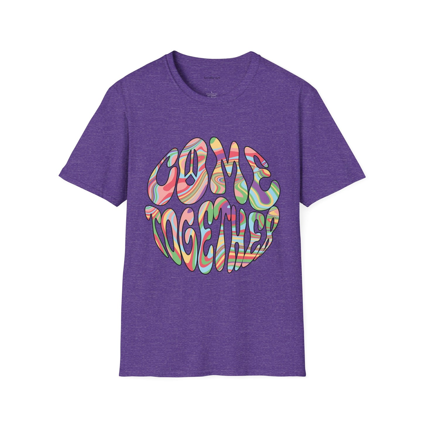 Come Together - Unisex Softstyle T-Shirt 100% Cotton Graphic