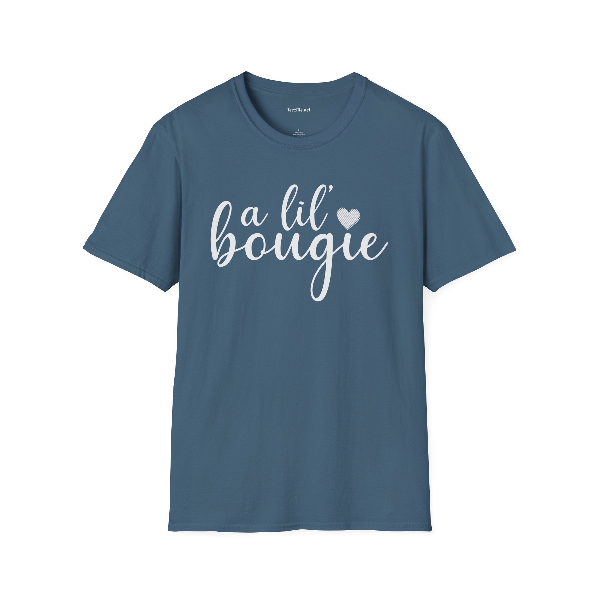 A lil bougie Unisex Softstyle T-Shirt 100% Cotton Graphic