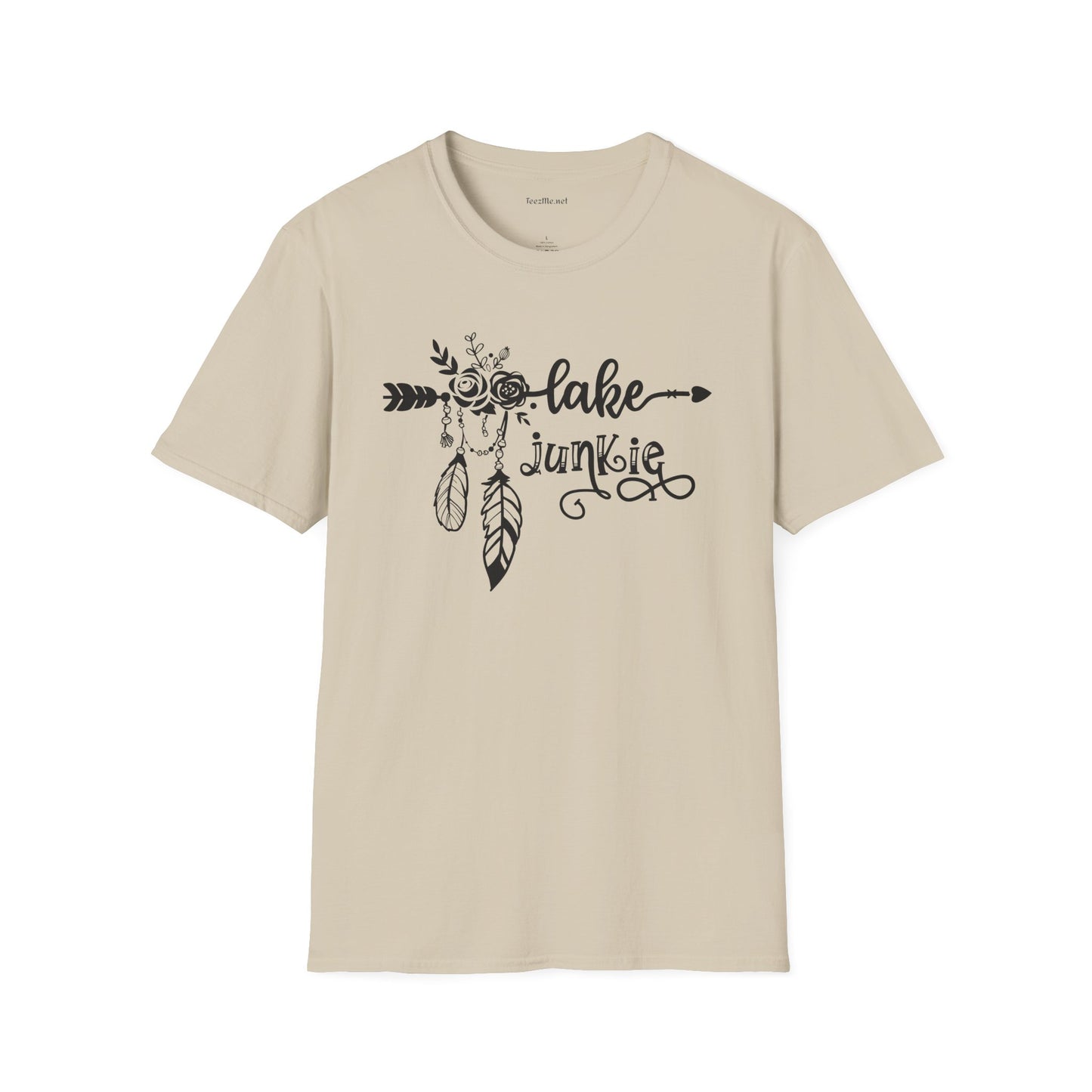 Lake Junkie Unisex Softstyle T-Shirt 100% Cotton Graphic