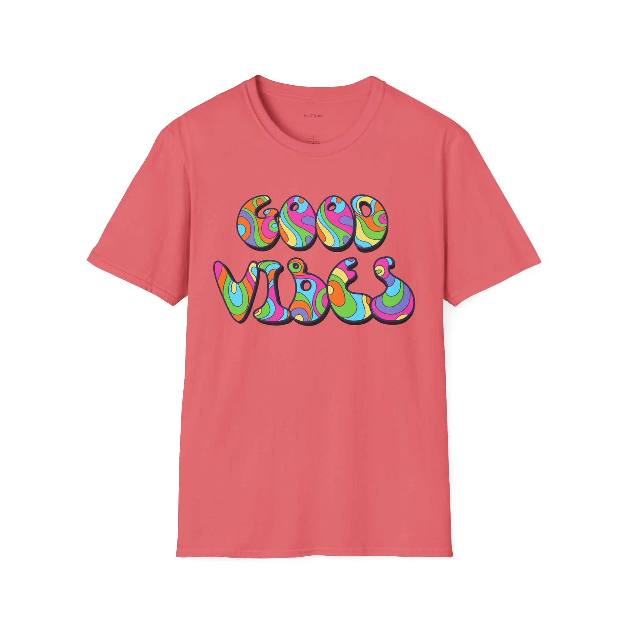 Good Vibes - Unisex Softstyle T-Shirt 100% Cotton Graphic
