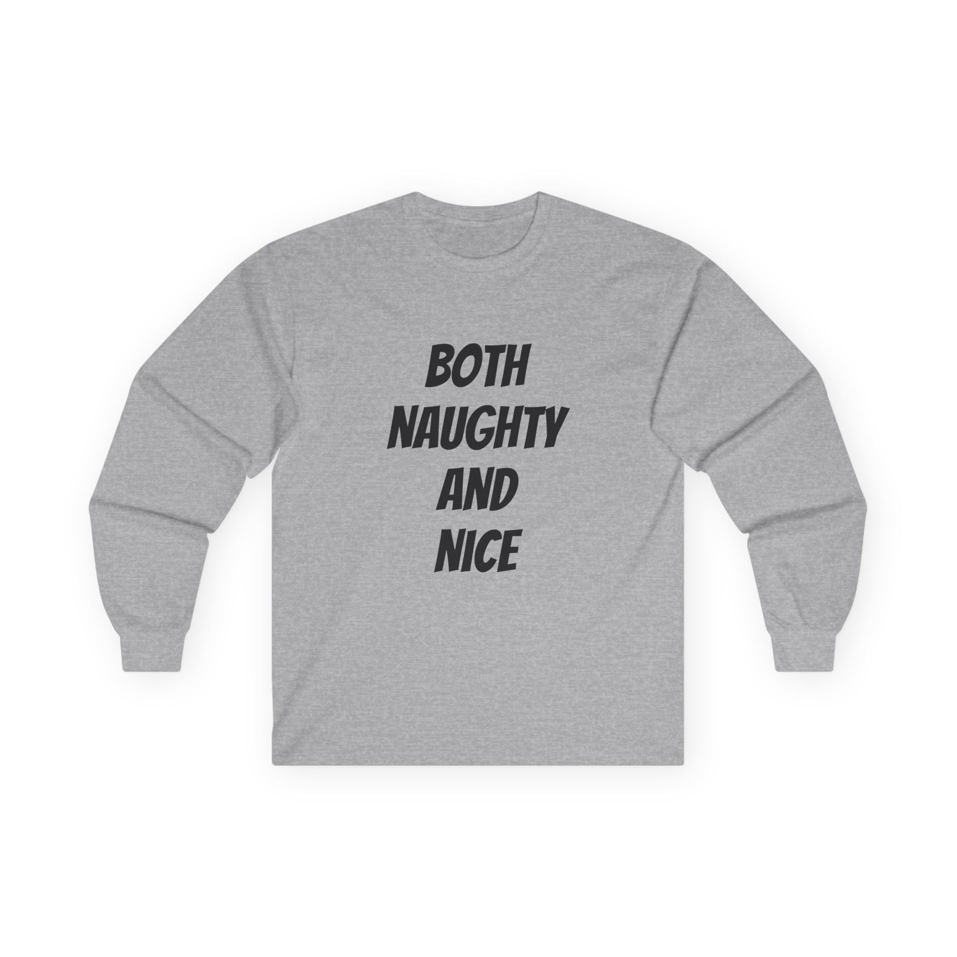 Both Naughty and Nice - Unisex Ultra Cotton Long Sleeve Tee