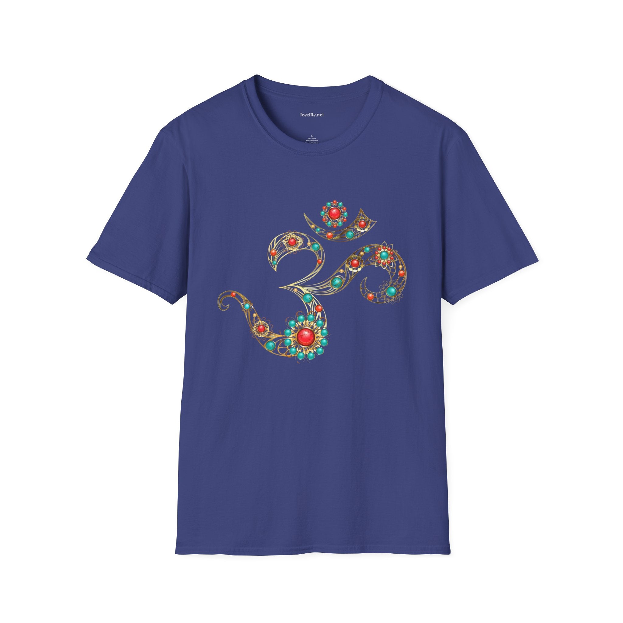 Symbol of OM Unisex Softstyle T-Shirt 100% Cotton Graphic