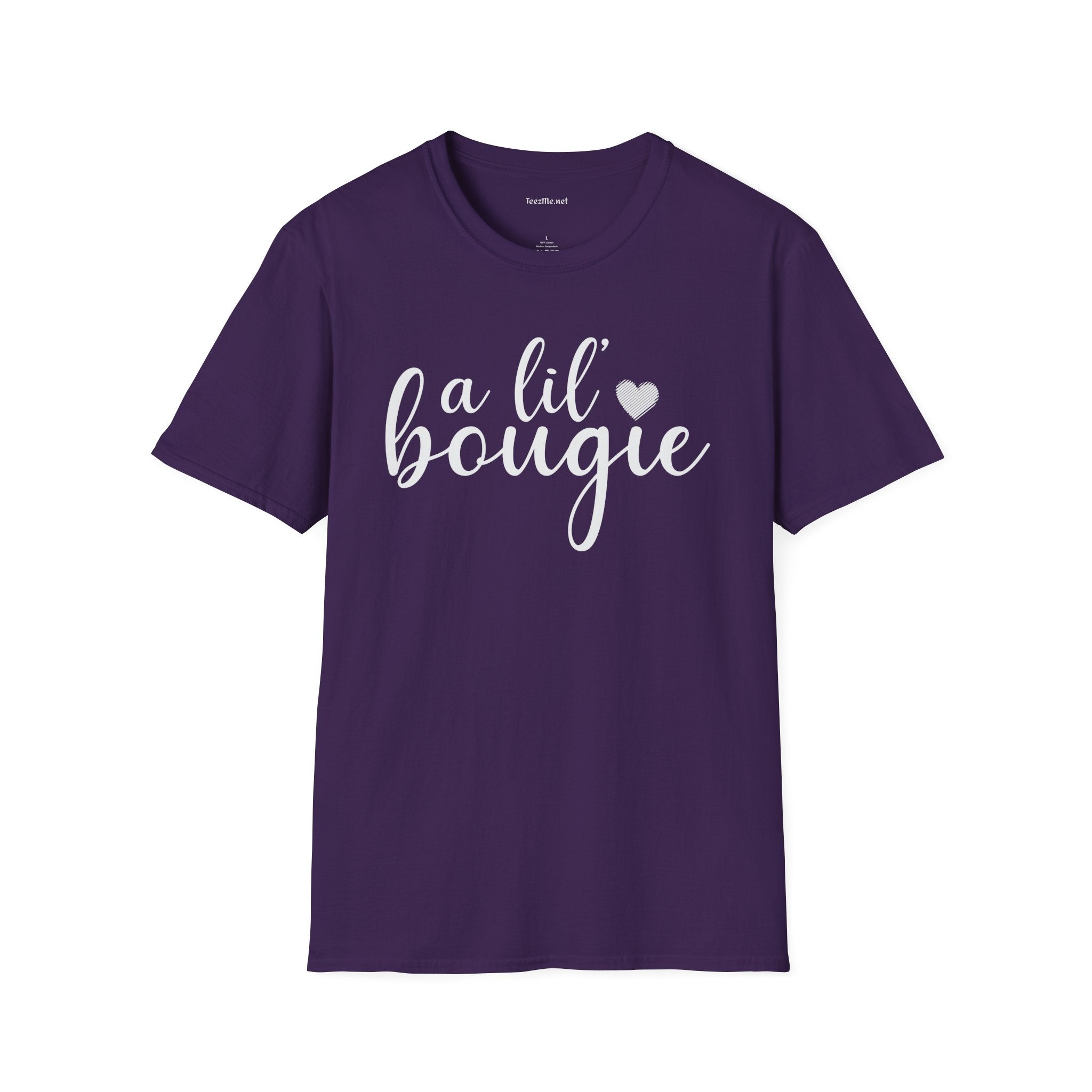 A lil bougie Unisex Softstyle T-Shirt 100% Cotton Graphic