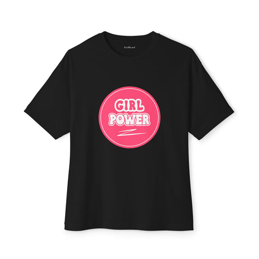 Girl Power Unisex Oversized Boxy Tee