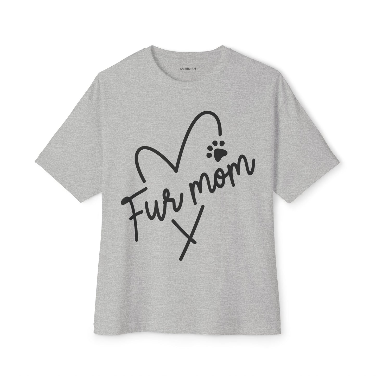 Fur Mom 02 Unisex Oversized Boxy Tee