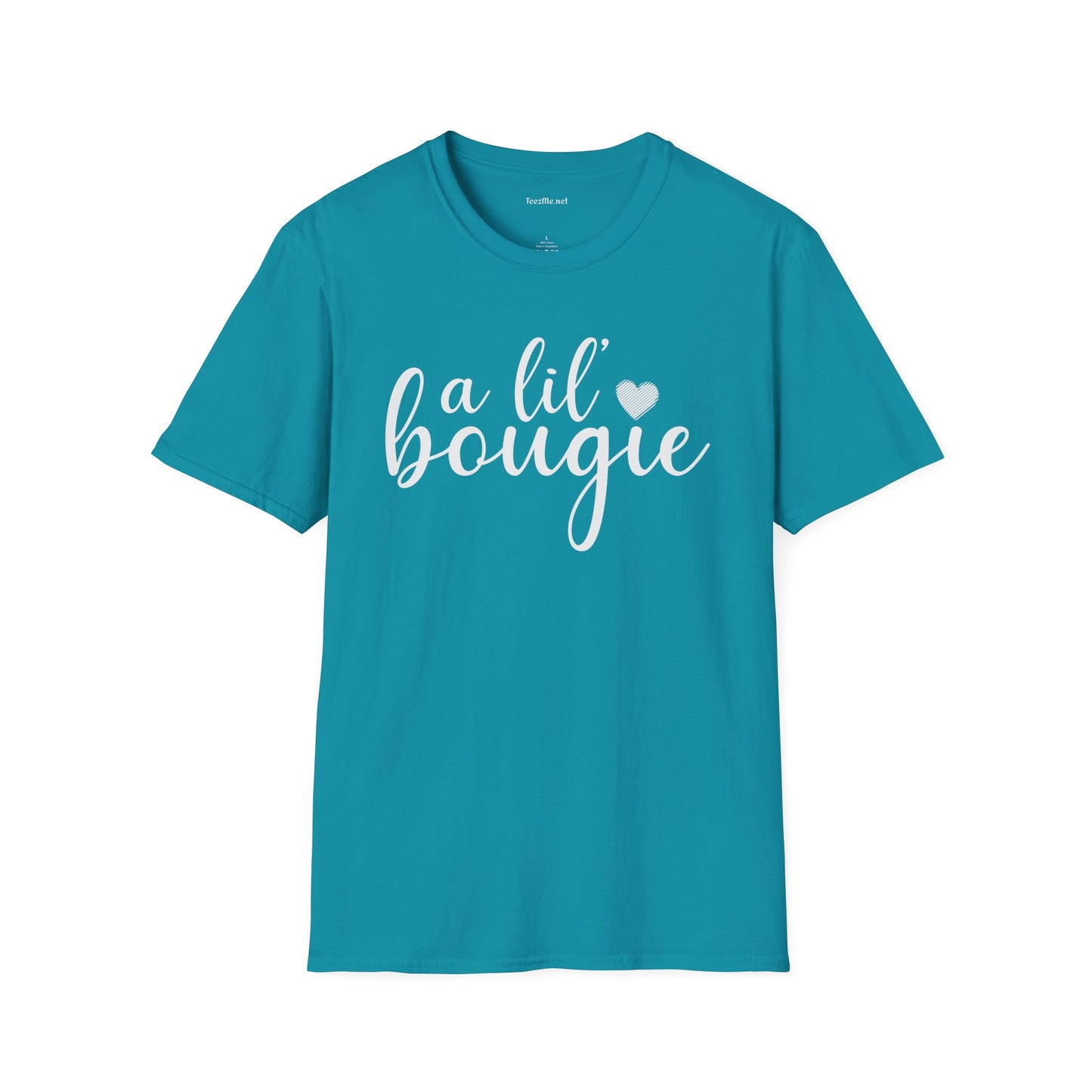 A lil bougie Unisex Softstyle T-Shirt 100% Cotton Graphic