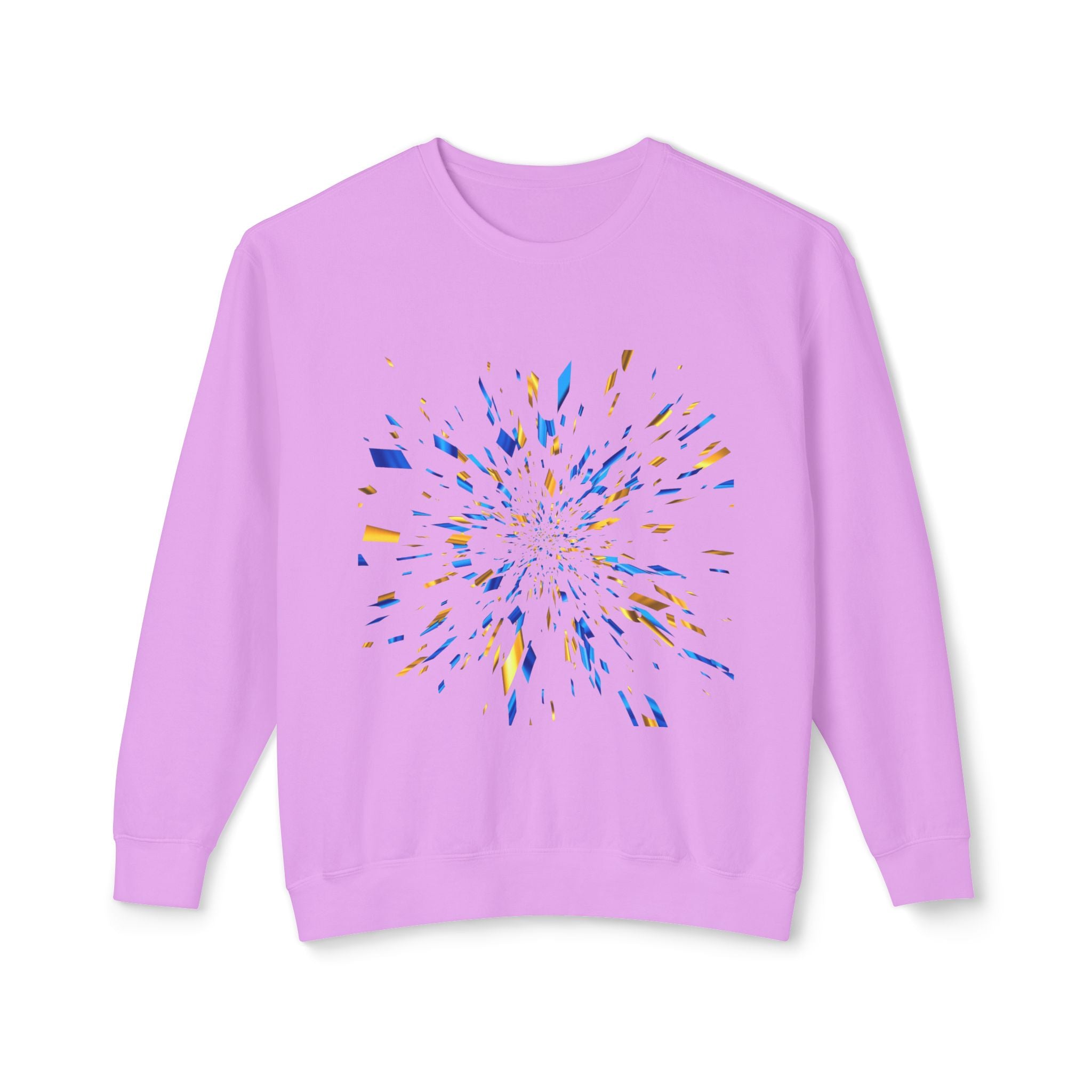 Burst - Unisex Lightweight Crewneck Sweatshirt