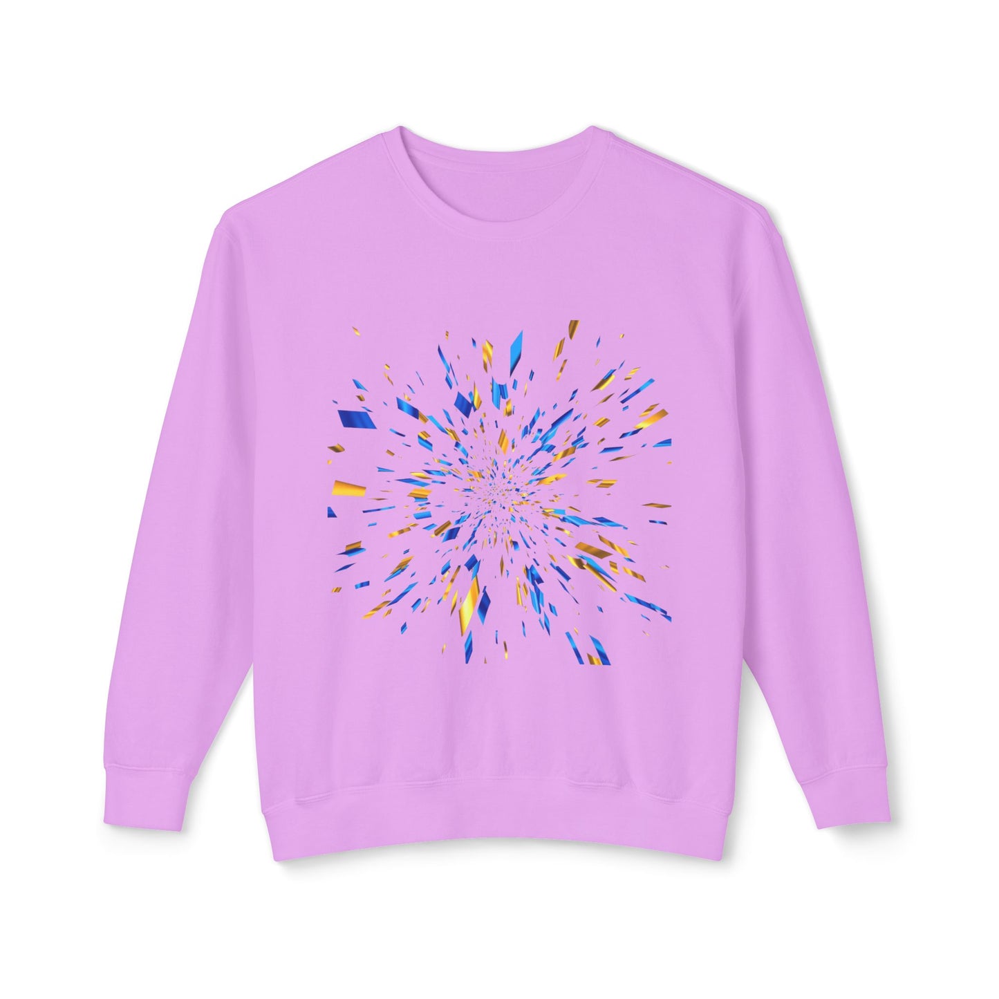 Burst - Unisex Lightweight Crewneck Sweatshirt