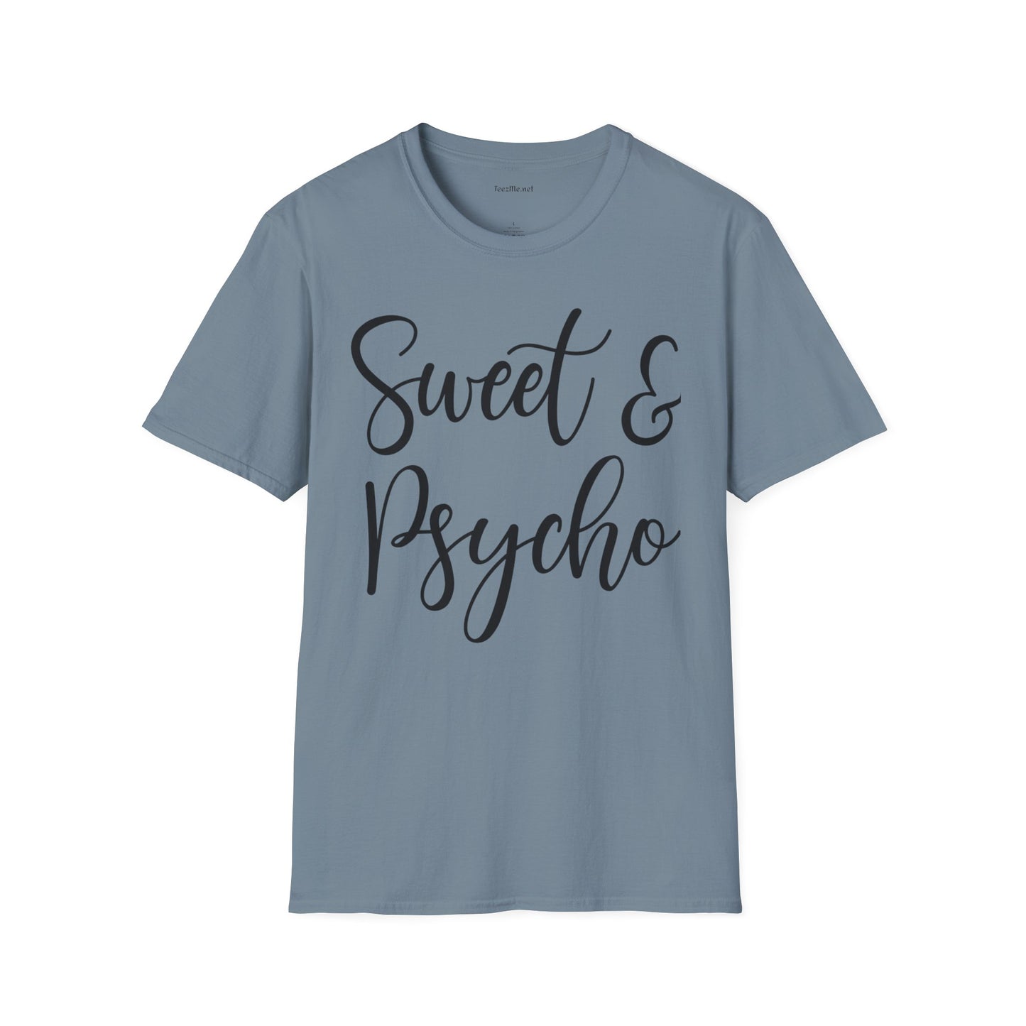 Sweet & Psycho Unisex Softstyle T-Shirt 100% Cotton