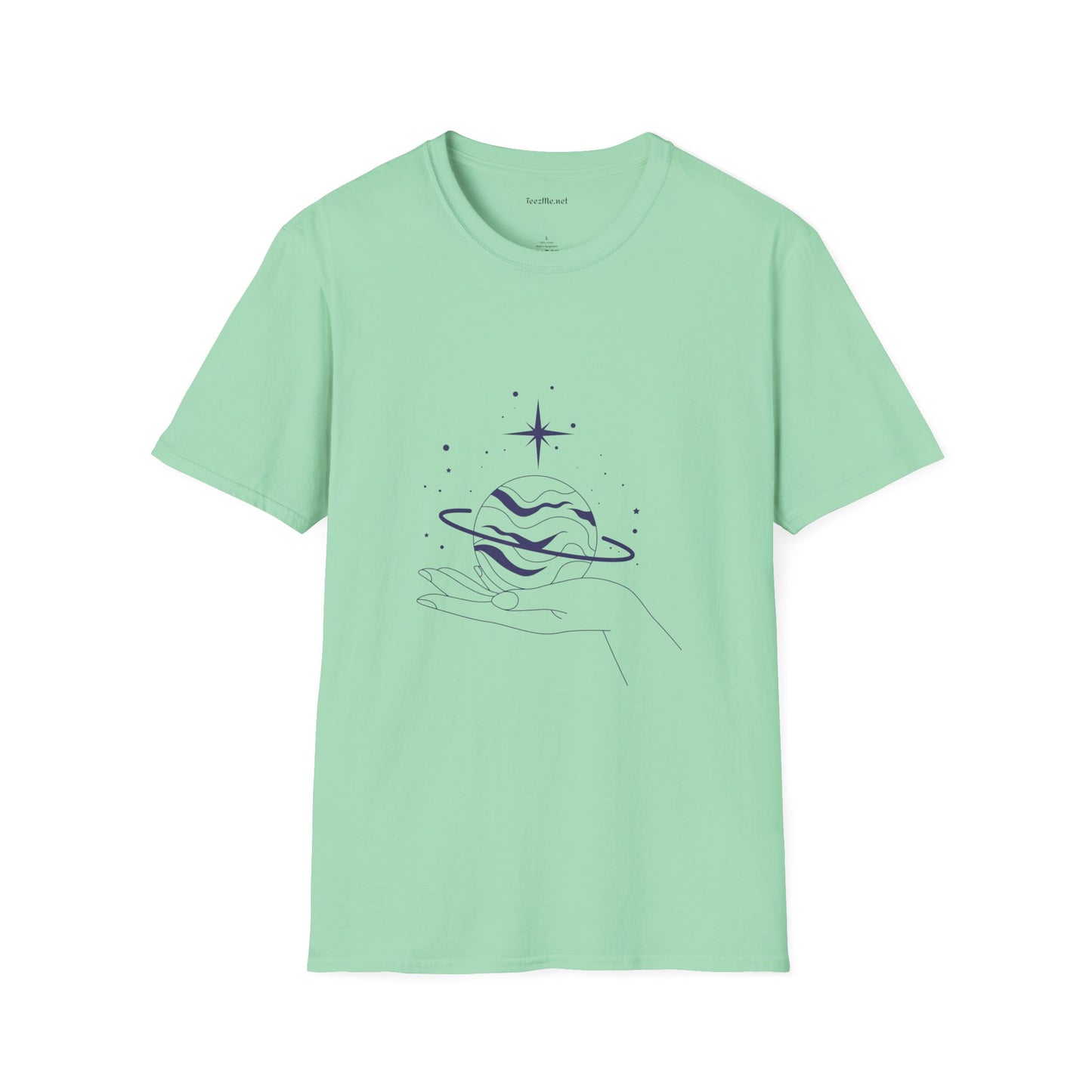 Mystic Woman (image) - Unisex Softstyle T-Shirt 100% Cotton Graphic