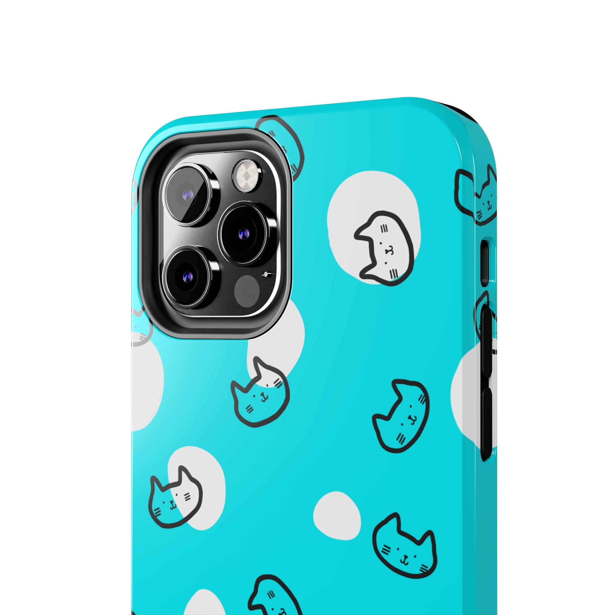 Cute Cat Pattern Cell Phone Case Tough Phone Cases