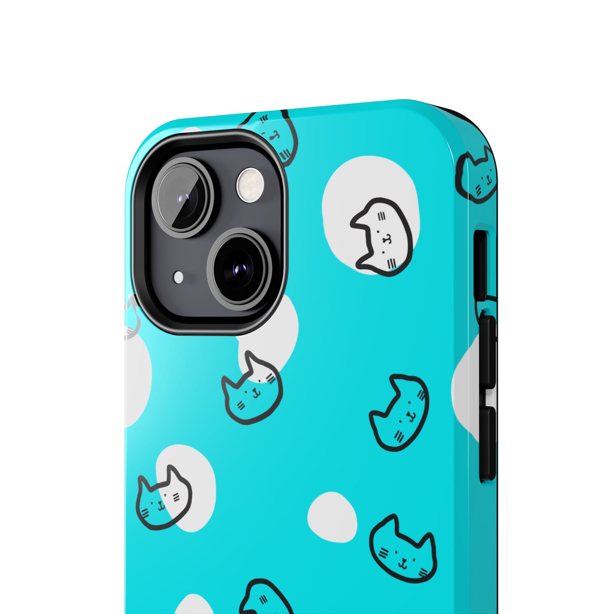 Cute Cat Pattern Cell Phone Case Tough Phone Cases