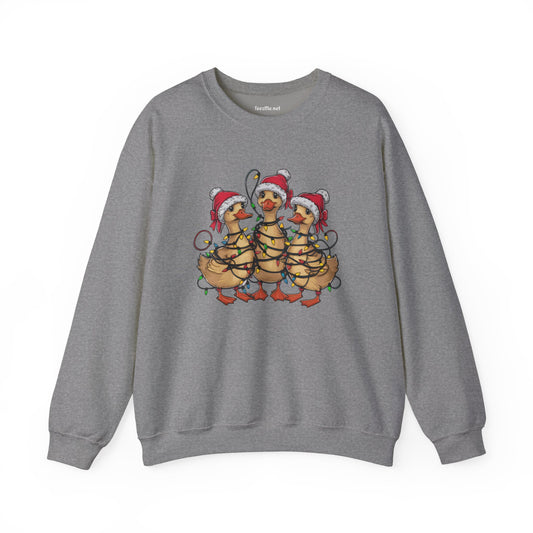 Holiday Ducks Unisex Heavy Blend™ Crewneck Sweatshirt