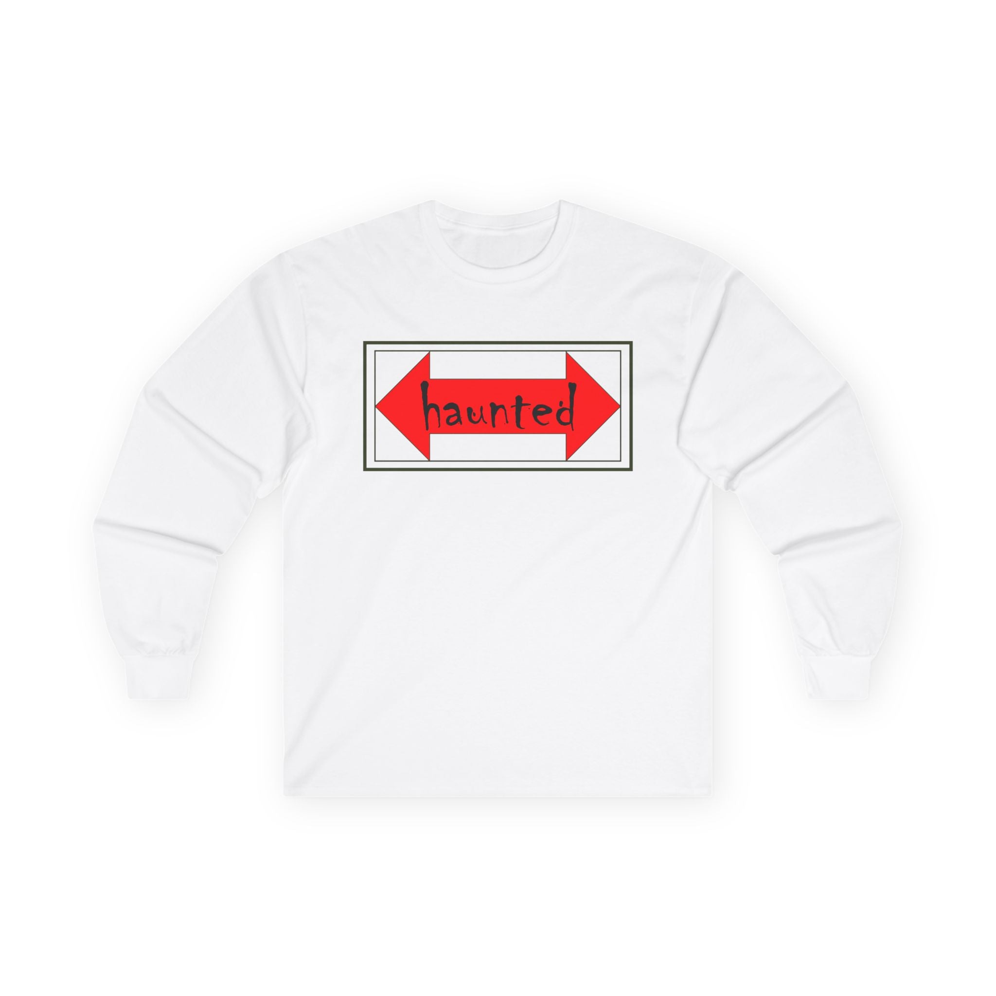 Haunted Unisex Ultra Cotton Long Sleeve Tee