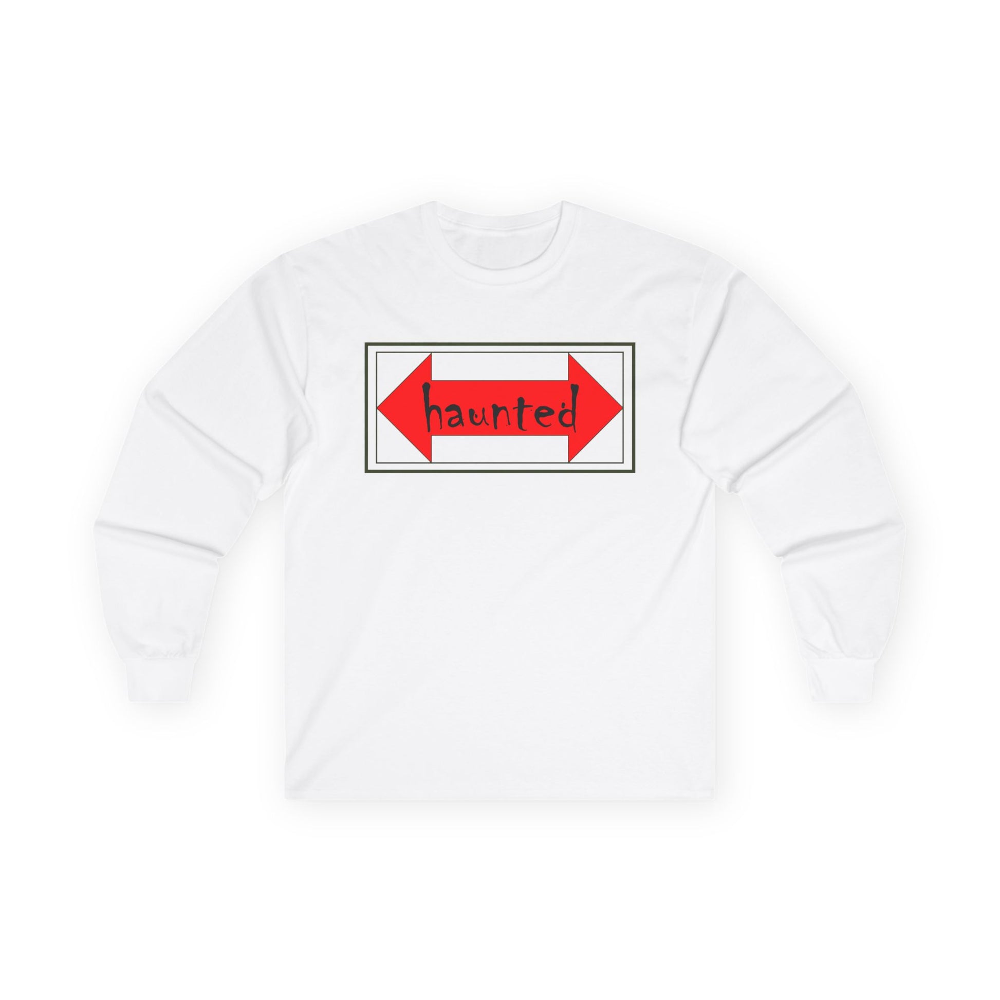 Haunted Unisex Ultra Cotton Long Sleeve Tee