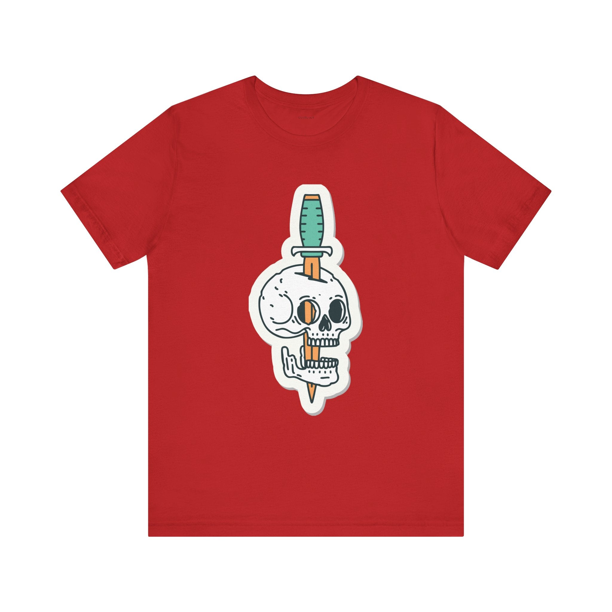 Skull dagger - Unisex Jersey Short Sleeve Tee