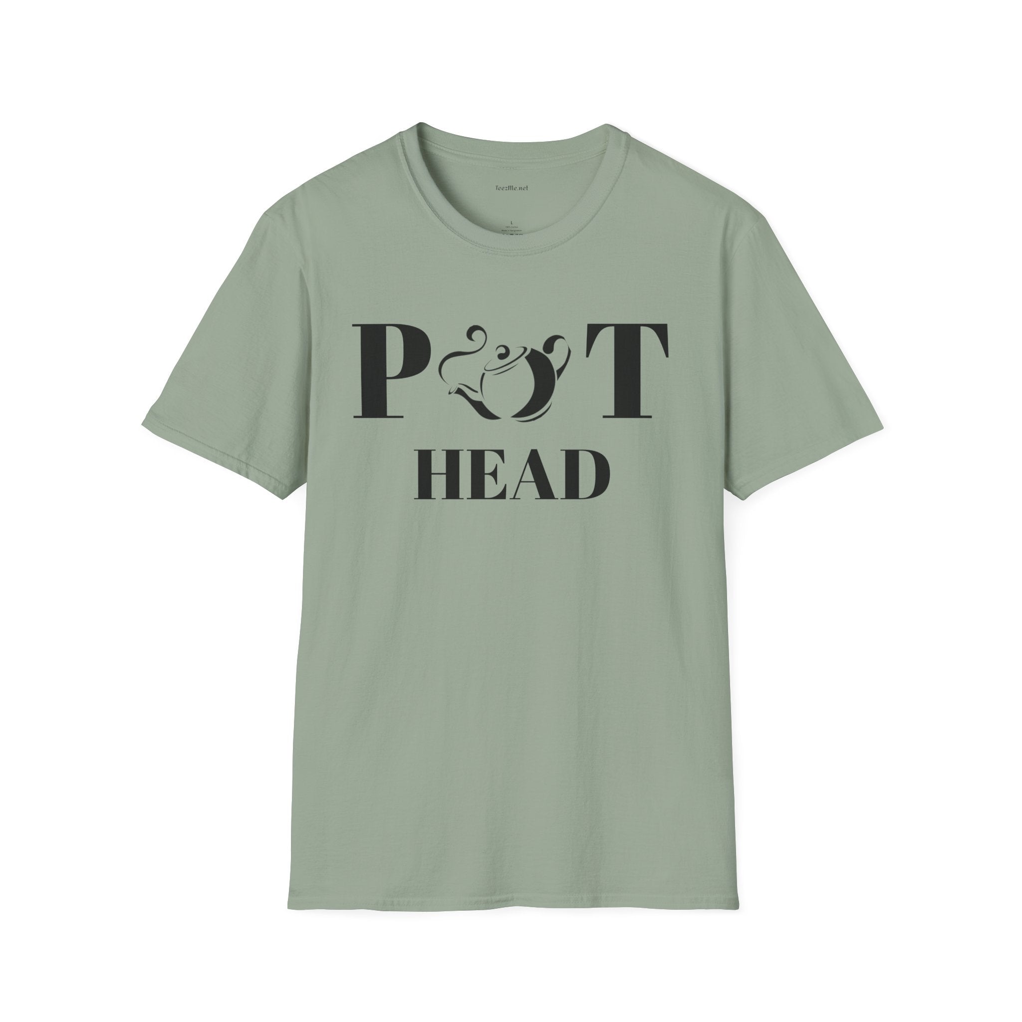 Pot Head - Unisex Softstyle T-Shirt 100% Cotton Graphic