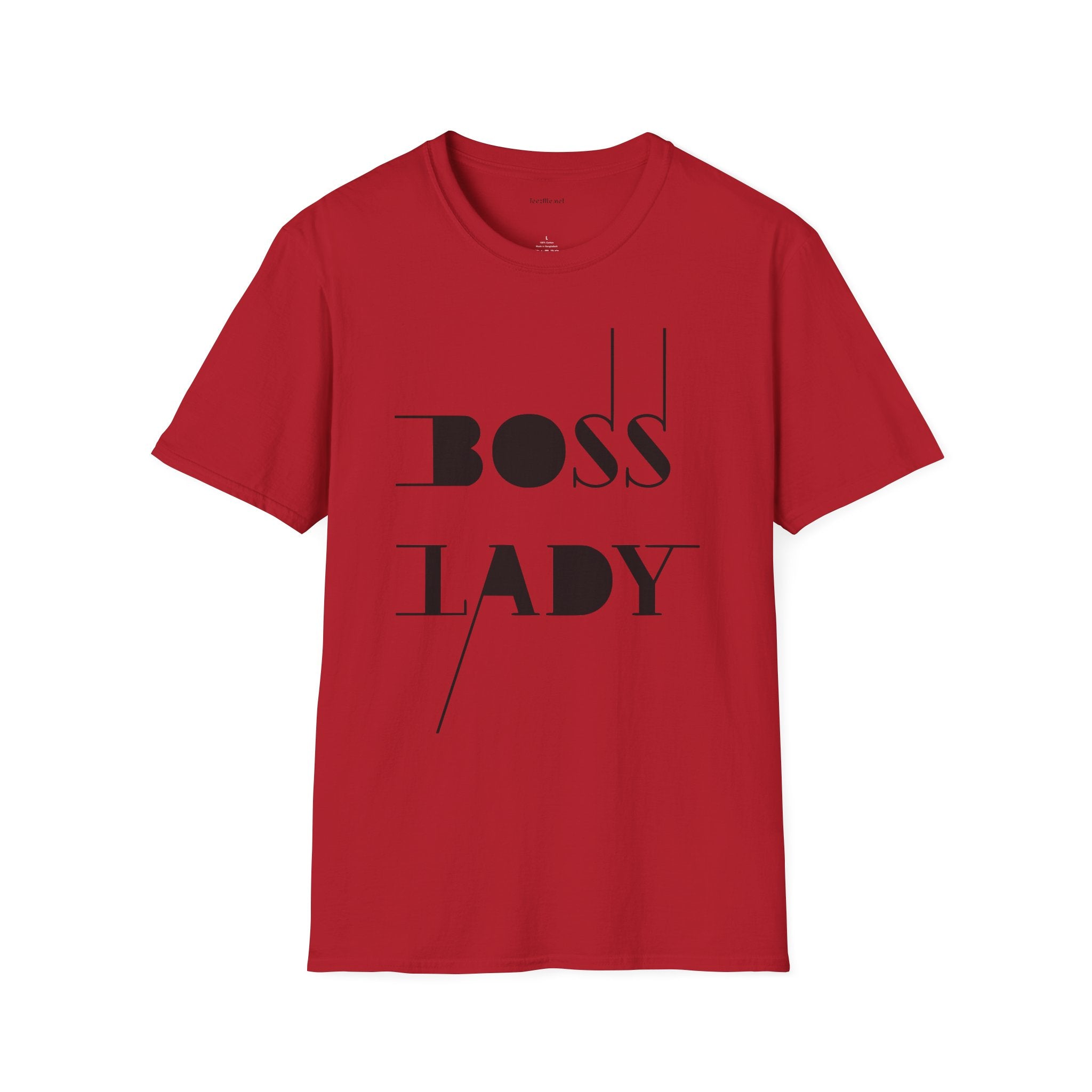 Boss Lady  - Unisex Softstyle T-Shirt 100% Cotton Graphic