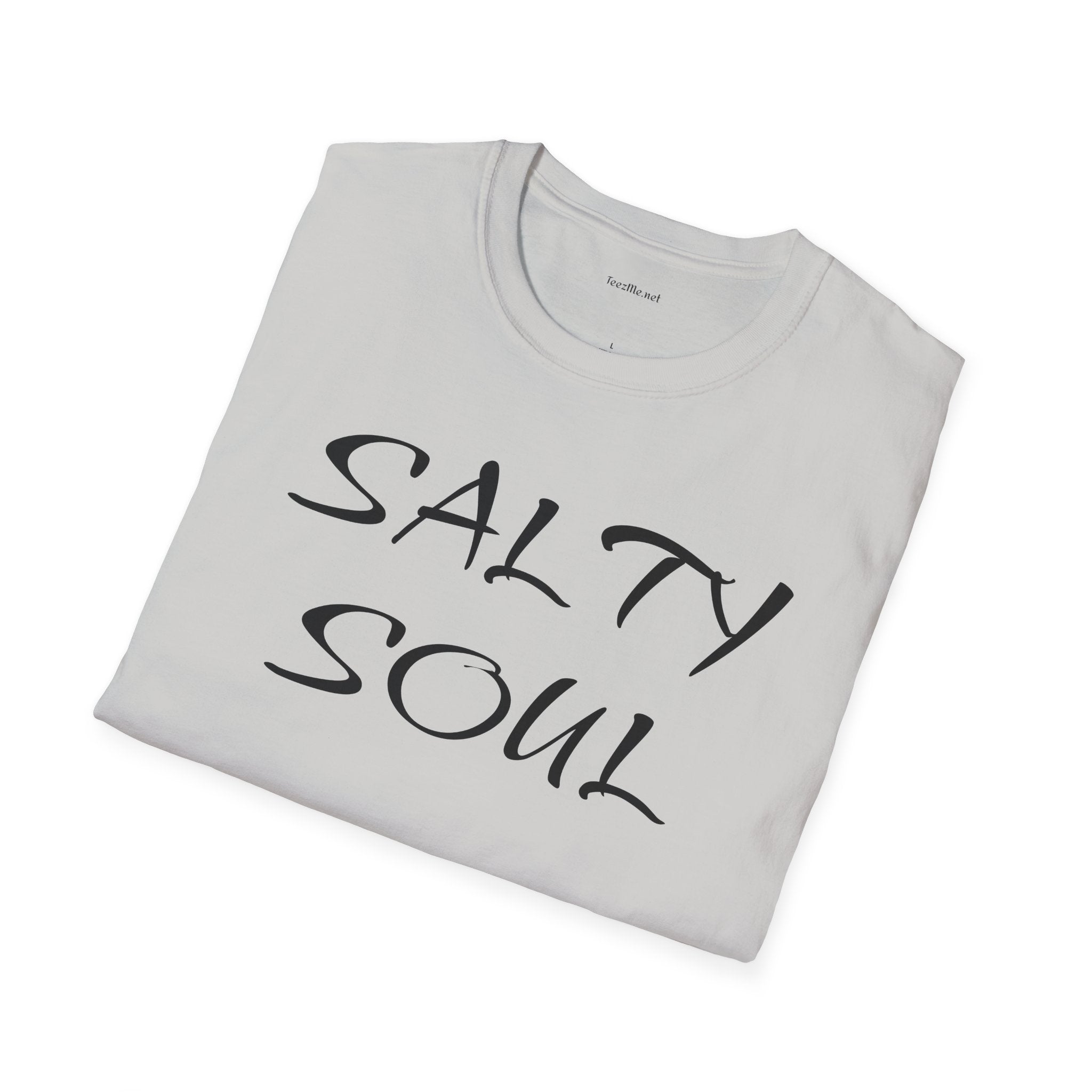 Salty Soul  - Unisex Softstyle T-Shirt 100% Cotton Graphic