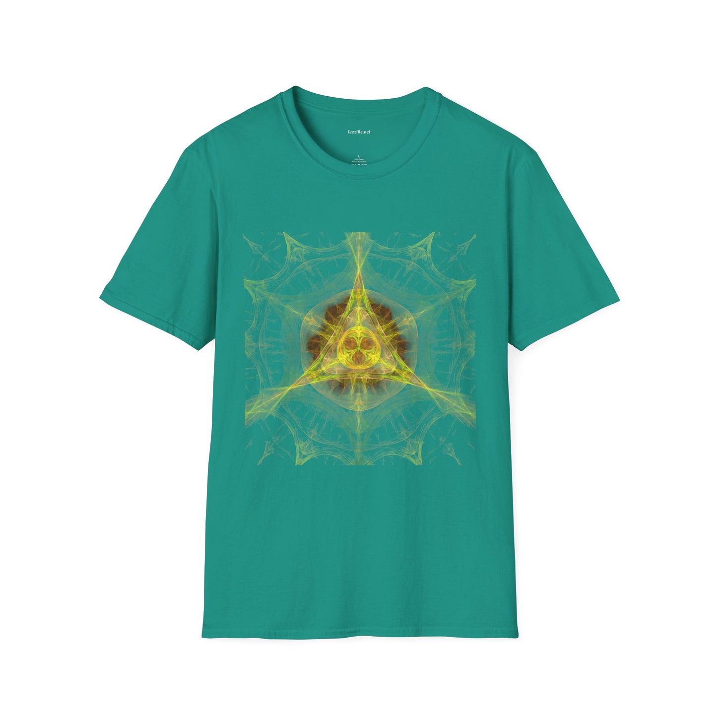 Magical Runic Sign for a Better Future - Unisex Softstyle T-Shirt 100% Cotton Graphic