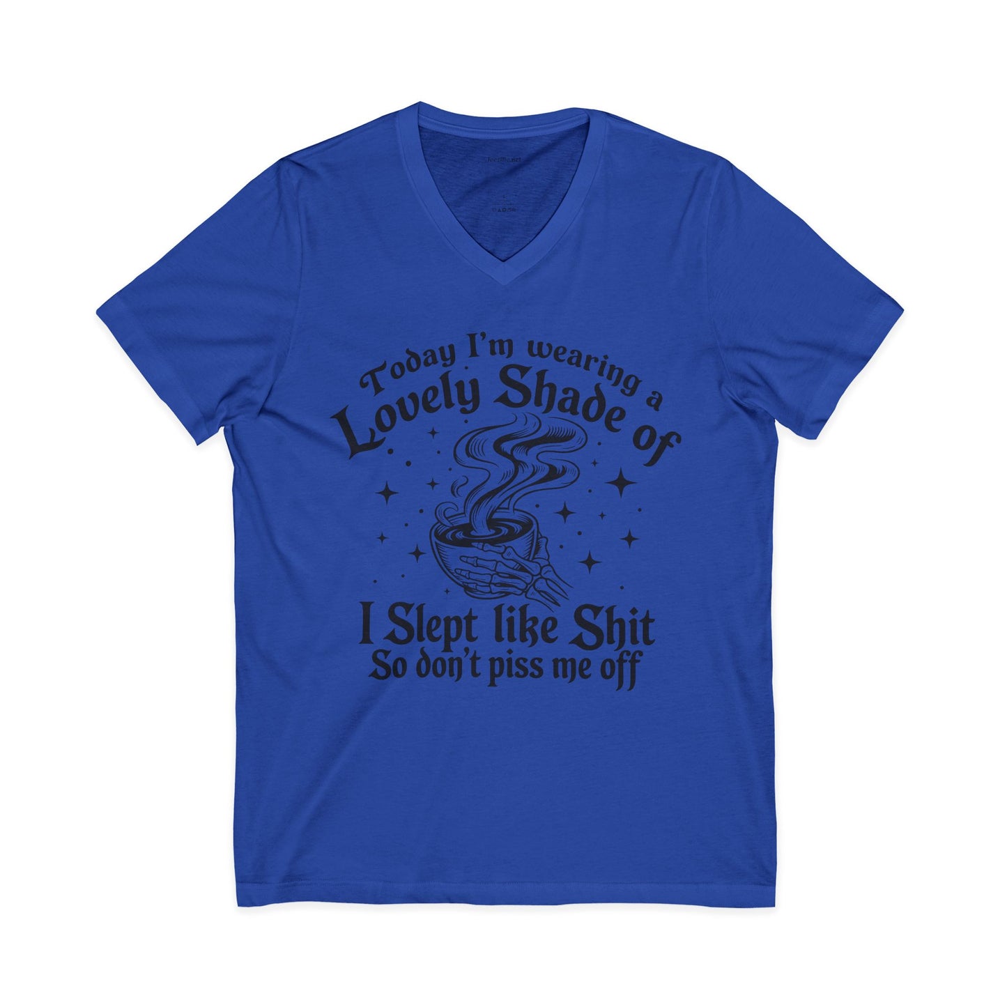 A Lovely Shade 01 Unisex Jersey Short Sleeve V-Neck Tee