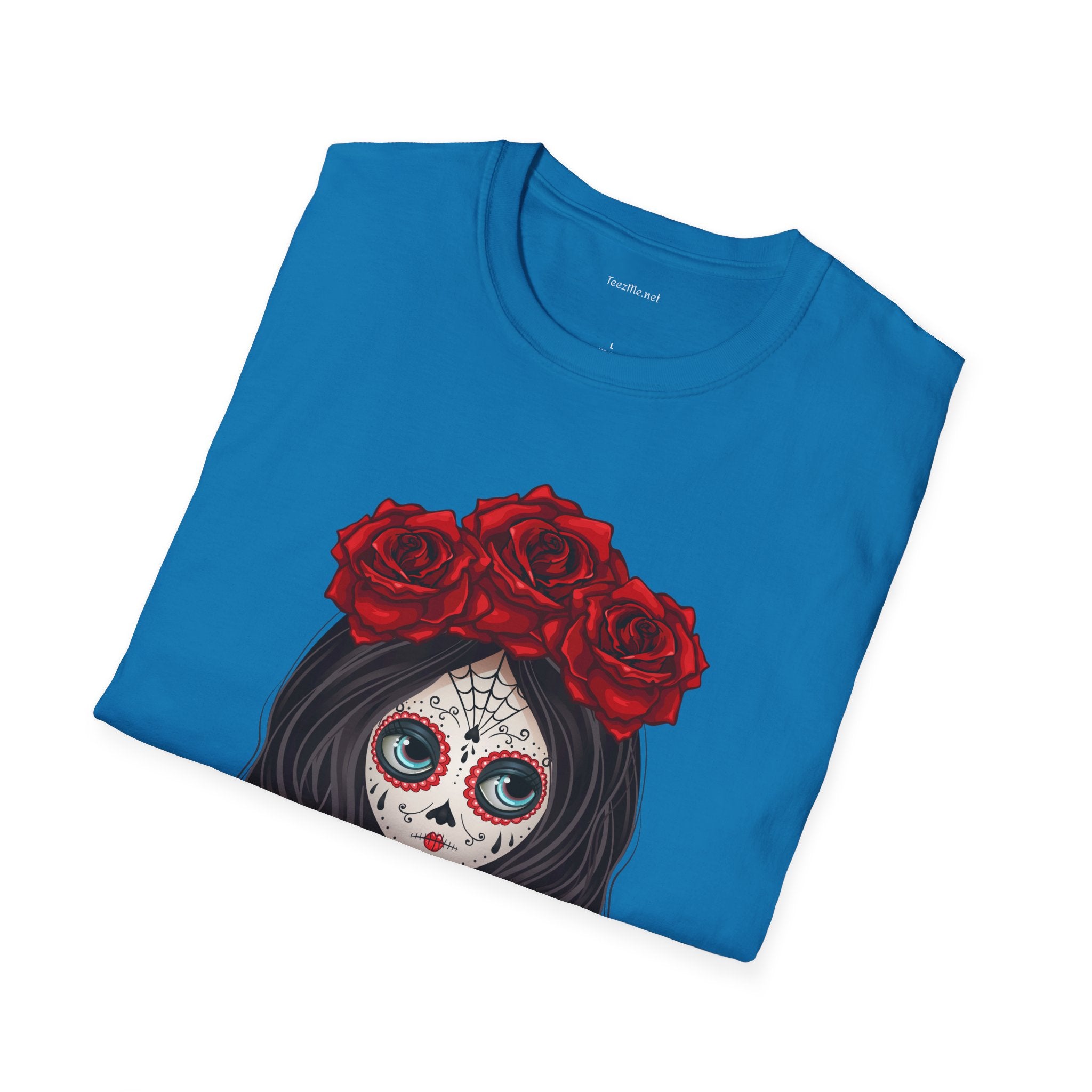 Zombie Girl - Unisex Softstyle T-Shirt 100% Cotton Graphic