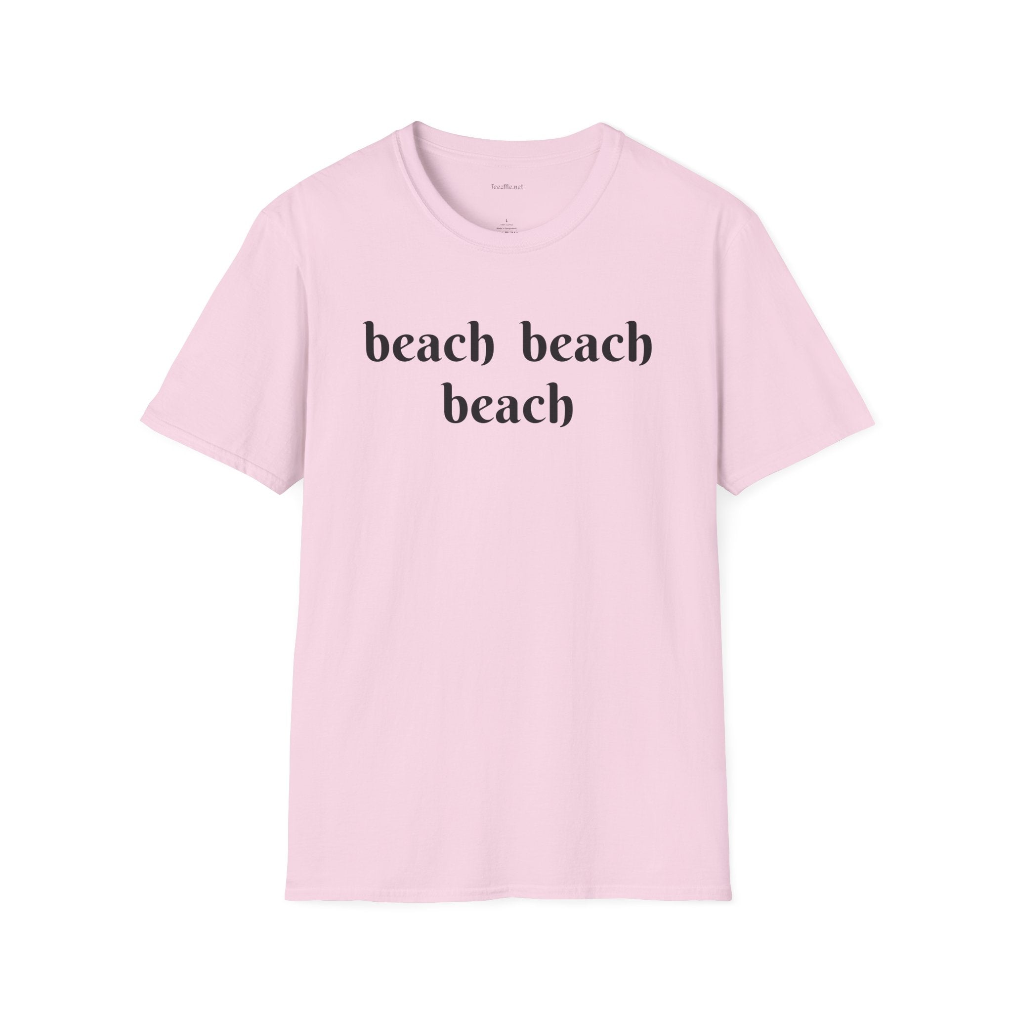 beach beach beach - Unisex Softstyle T-Shirt 100% Cotton Graphic