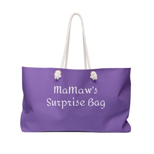 MaMaw's Surprise Bag - Weekender Bag